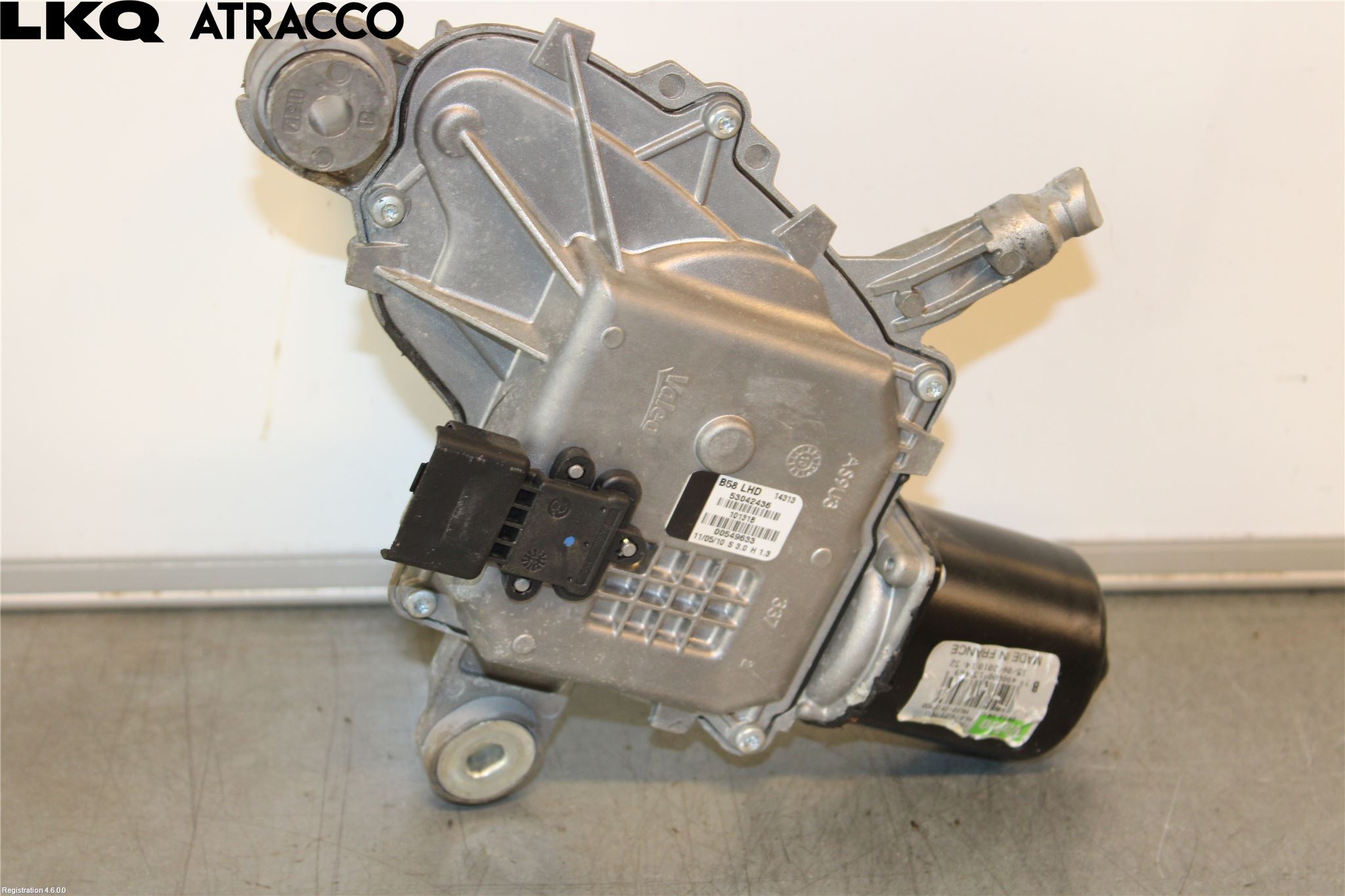 Citroen C4 GRAND PICASSO 07-13 Torkarmotor Vindruta