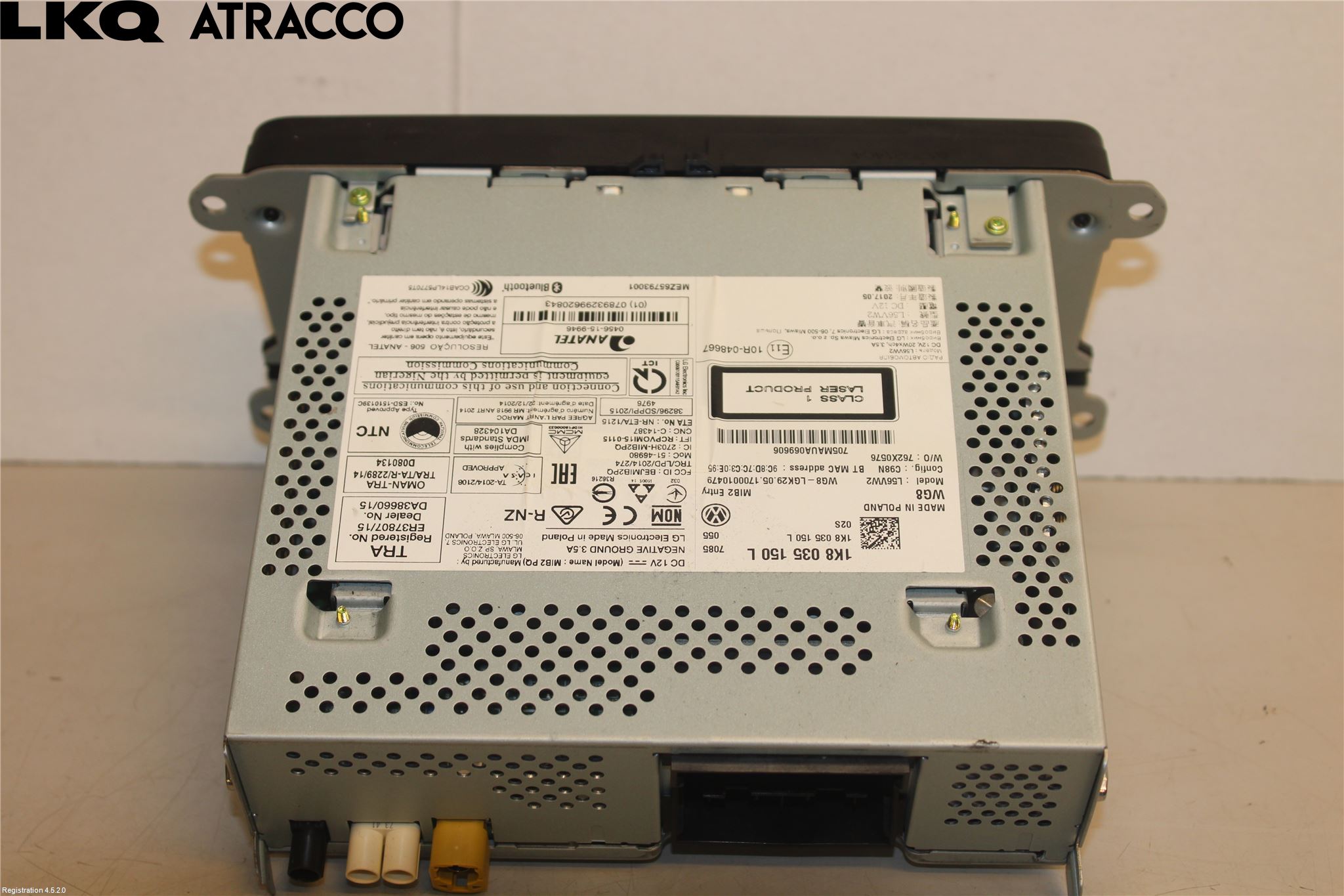 Volkswagen VW CADDY 16-20 Cd Radio - Multimediapanel