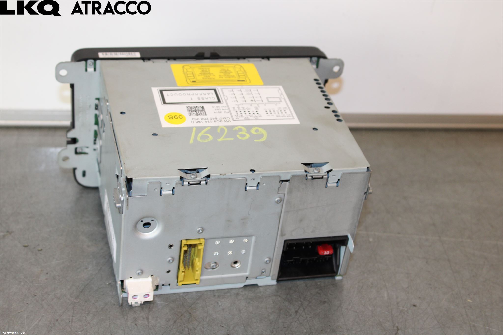 Volkswagen VW TOURAN 10-15 Cd Radio - Multimediapanel