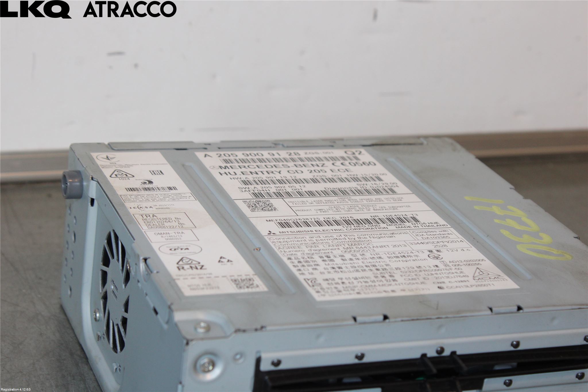 Mercedes-Benz MB GLC-KLASS (X253/C253) 15-22 Cd Radio - Multimediapanel