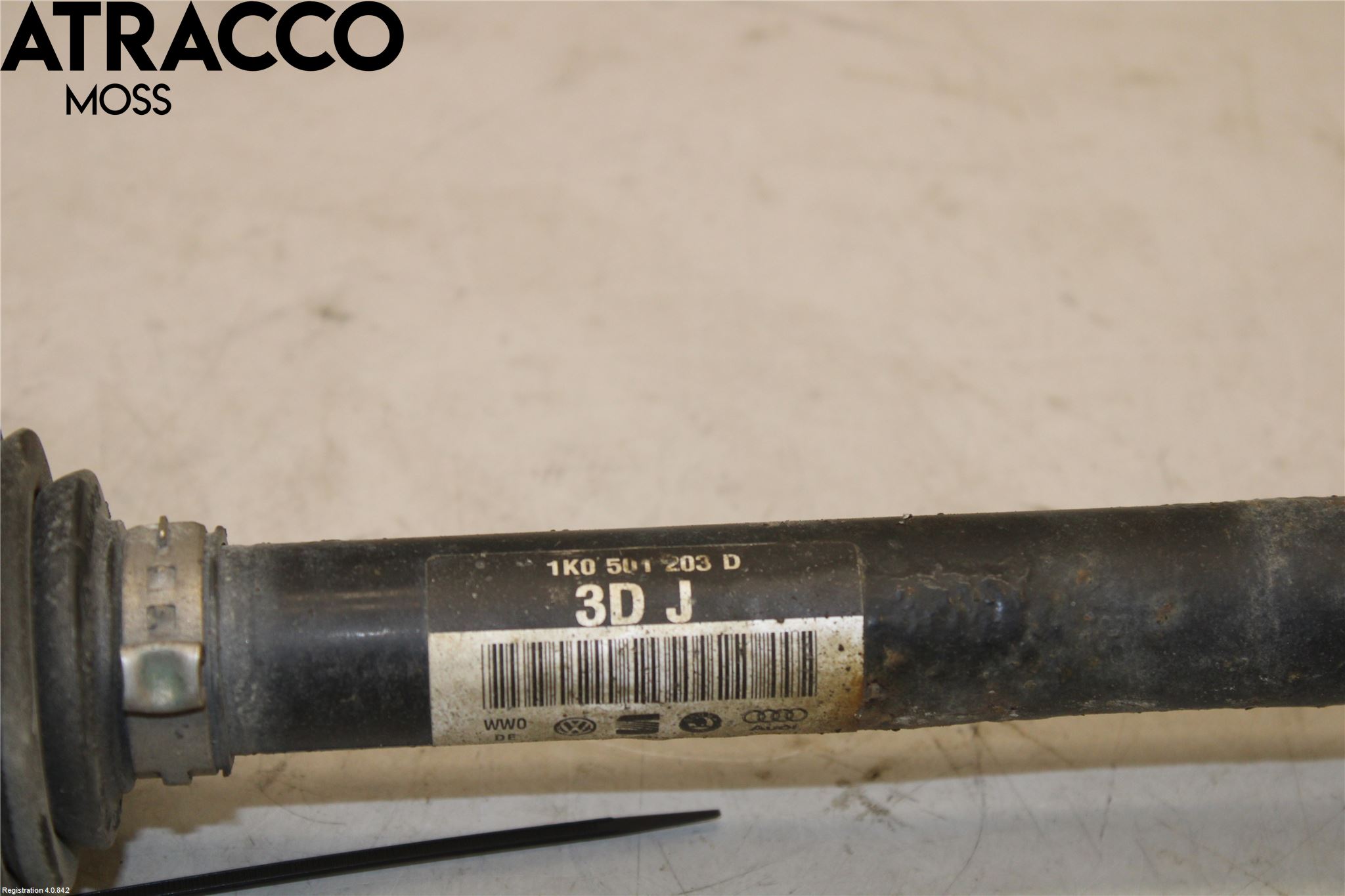 Skoda OCTAVIA (1Z) 05-13 Drivaxel Bak Vänster