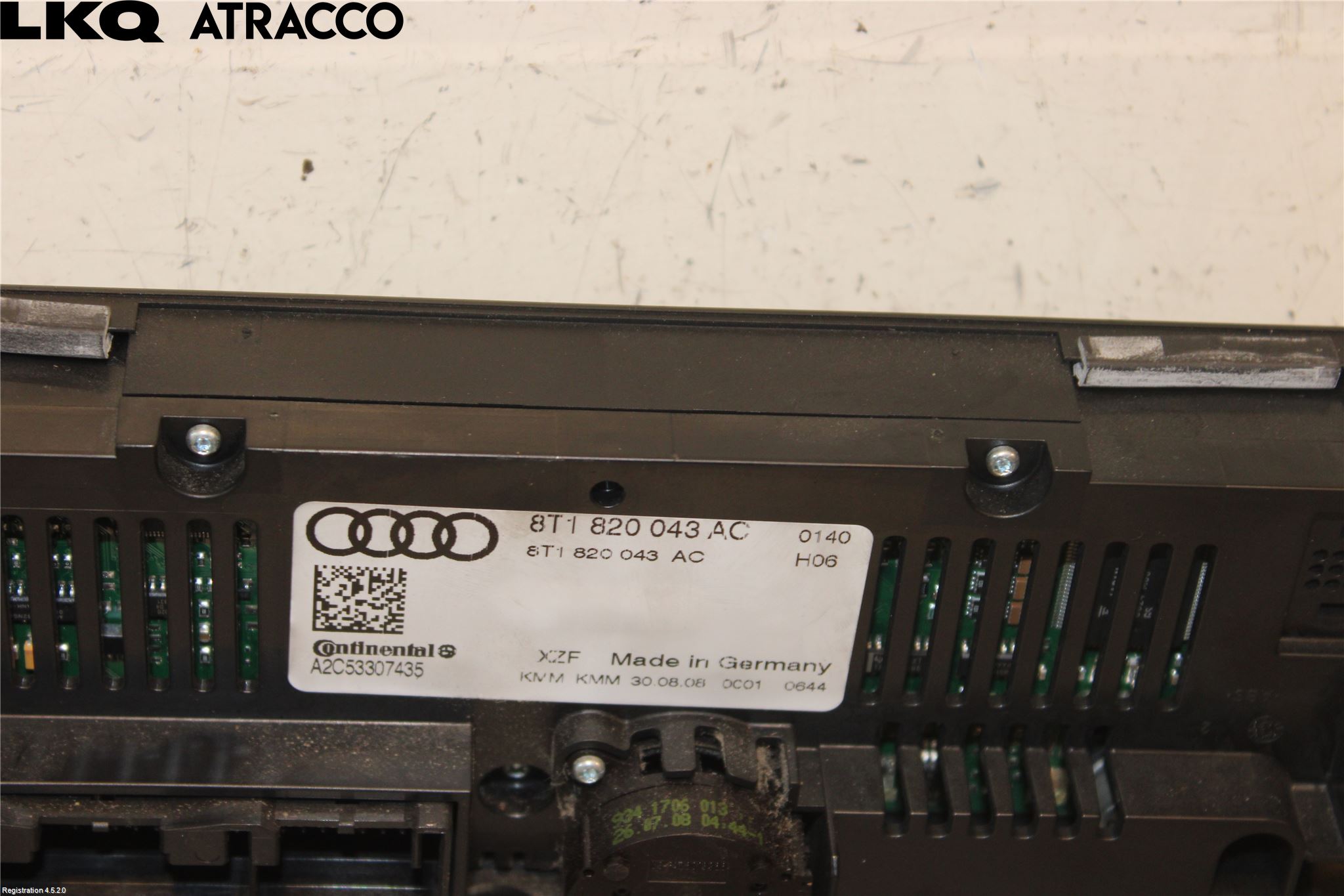 Audi A4/S4 08-11 Ac Styrenhet Ac Manöveren