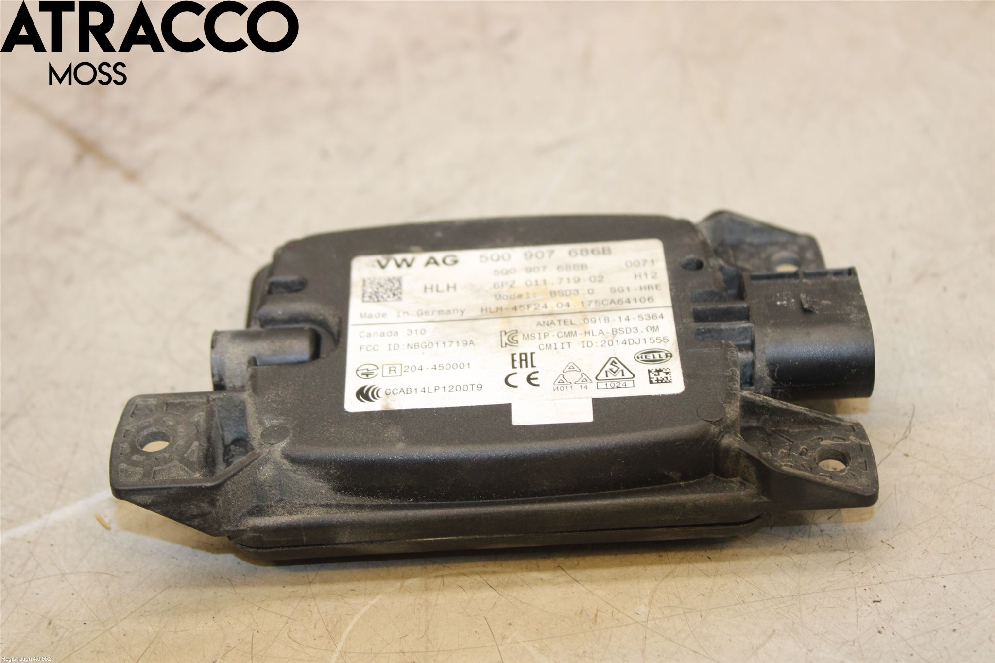 Volkswagen VW GOLF / E-GOLF VII 13-20 Sensor Aktivt Kollisionsskydd