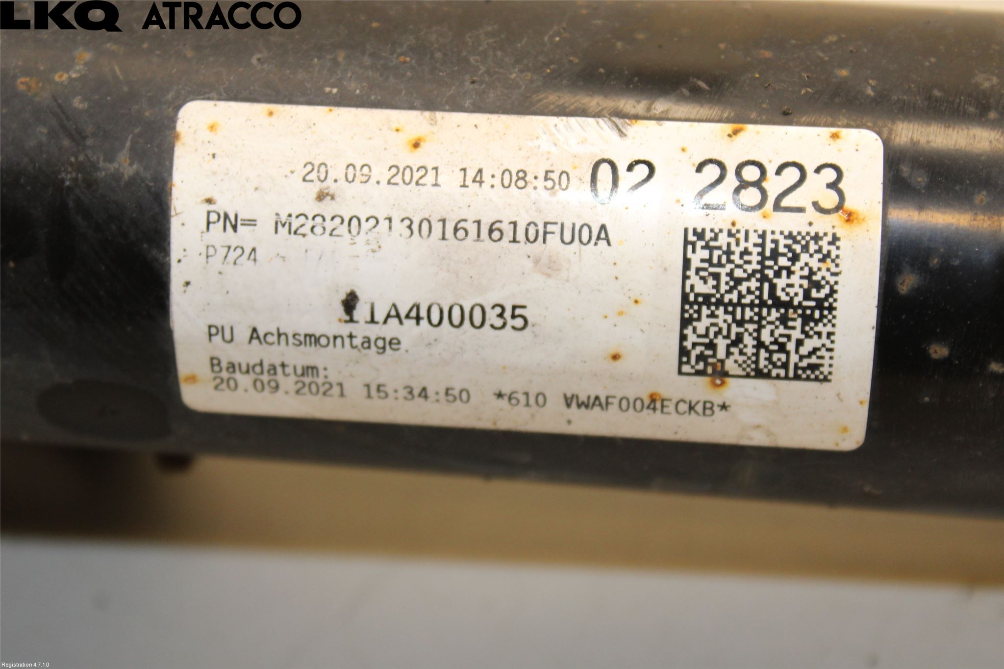 Volkswagen VW ID.4 21- Fjäderben Fram Vänster