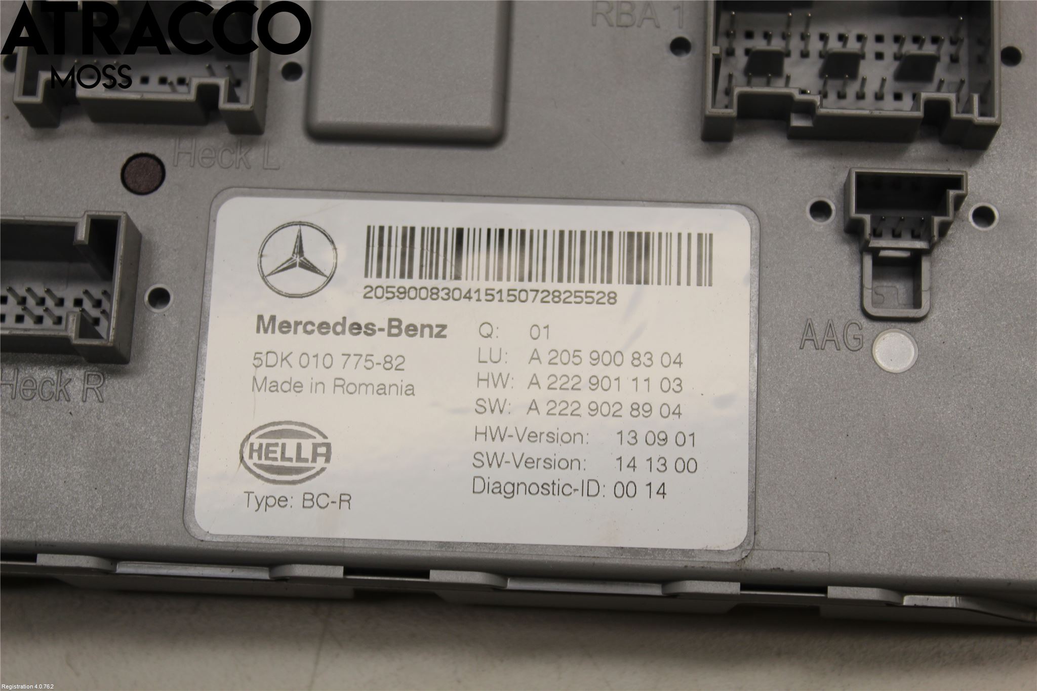 Mercedes-Benz MB C-KLASS (W205) 14-21 Styrenhet Övrigt
