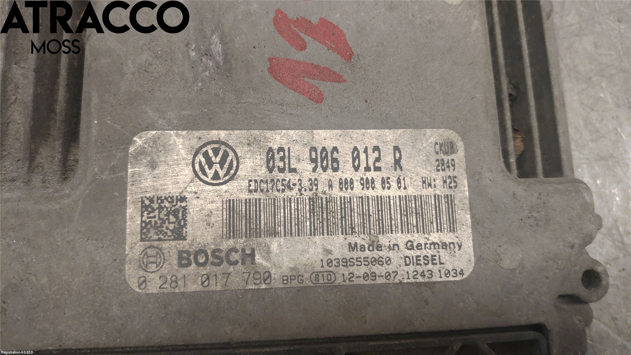 Volkswagen VW CRAFTER 06-16 Styrenhet Insprut Bensin