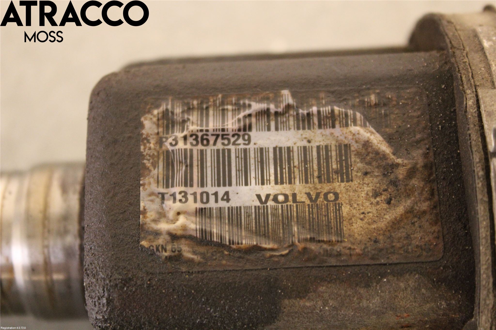 Volvo V70 14-16 Drivaxel Fram Vänster