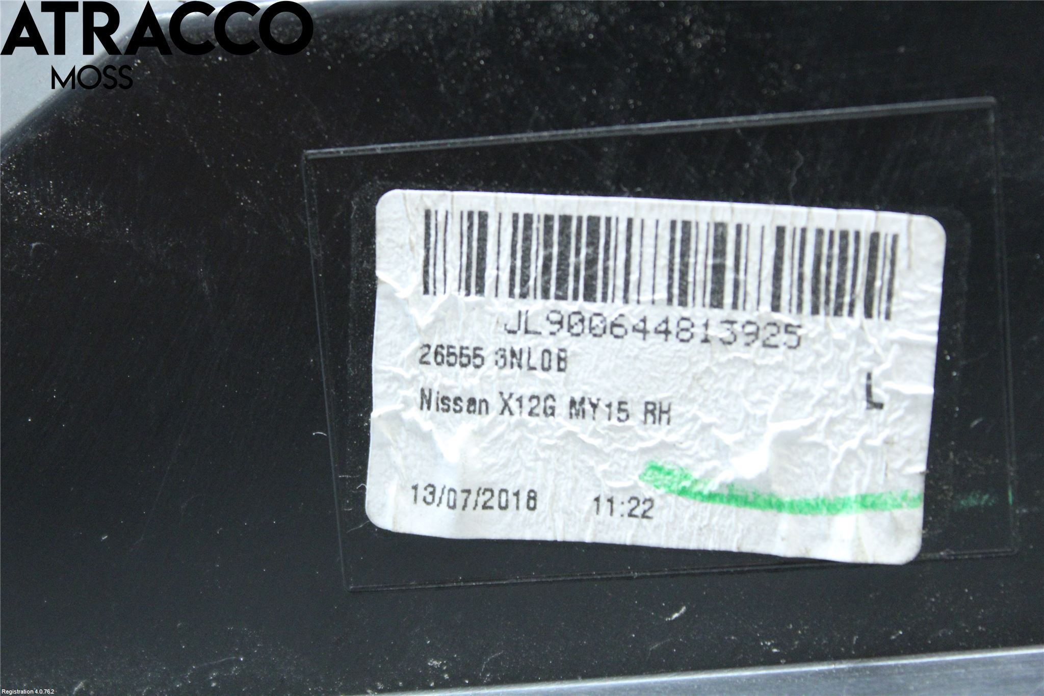 Nissan LEAF 11-17 Bakljus Vänster