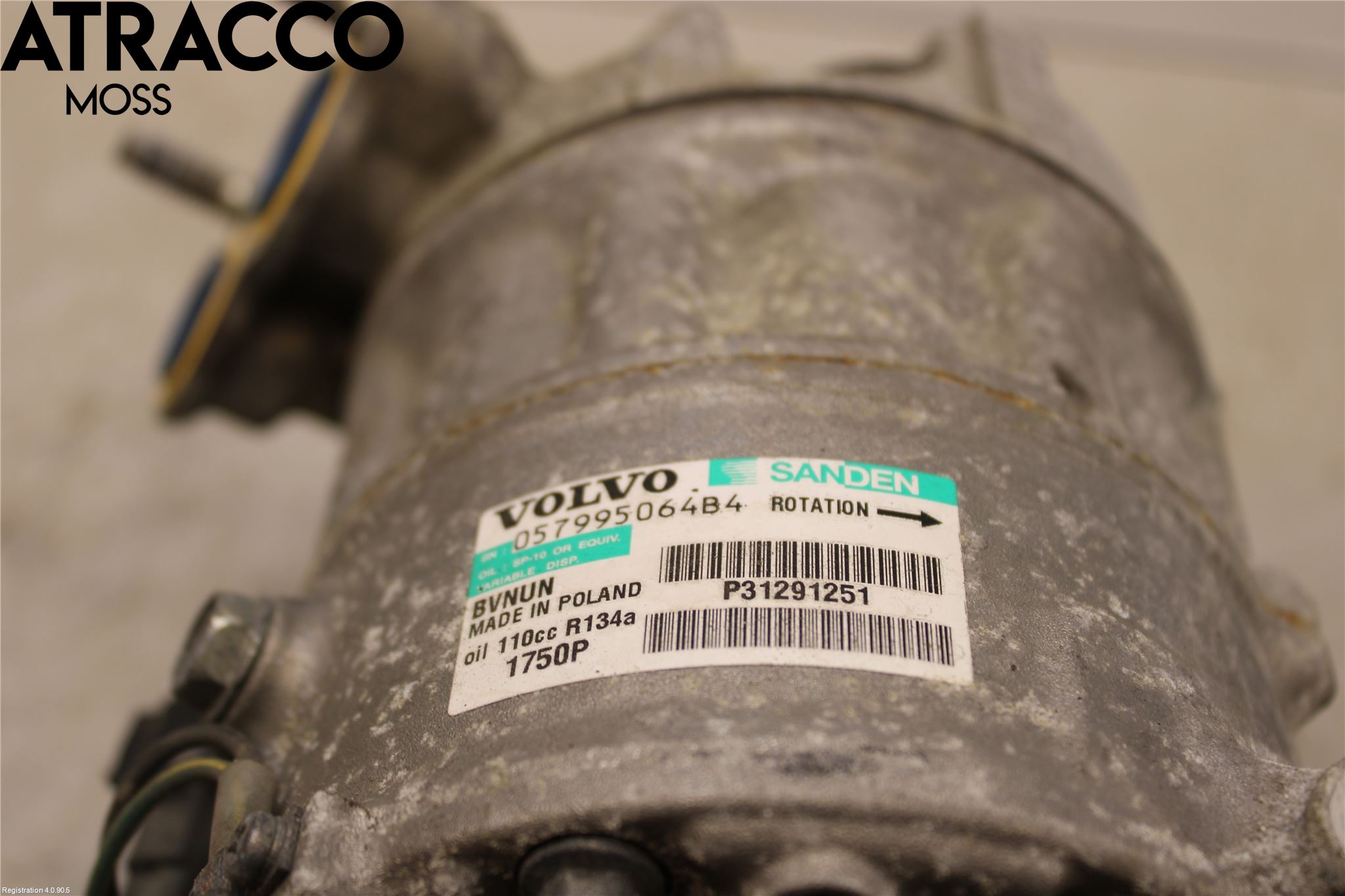 Volvo V40 12-19 Ac Kompressor