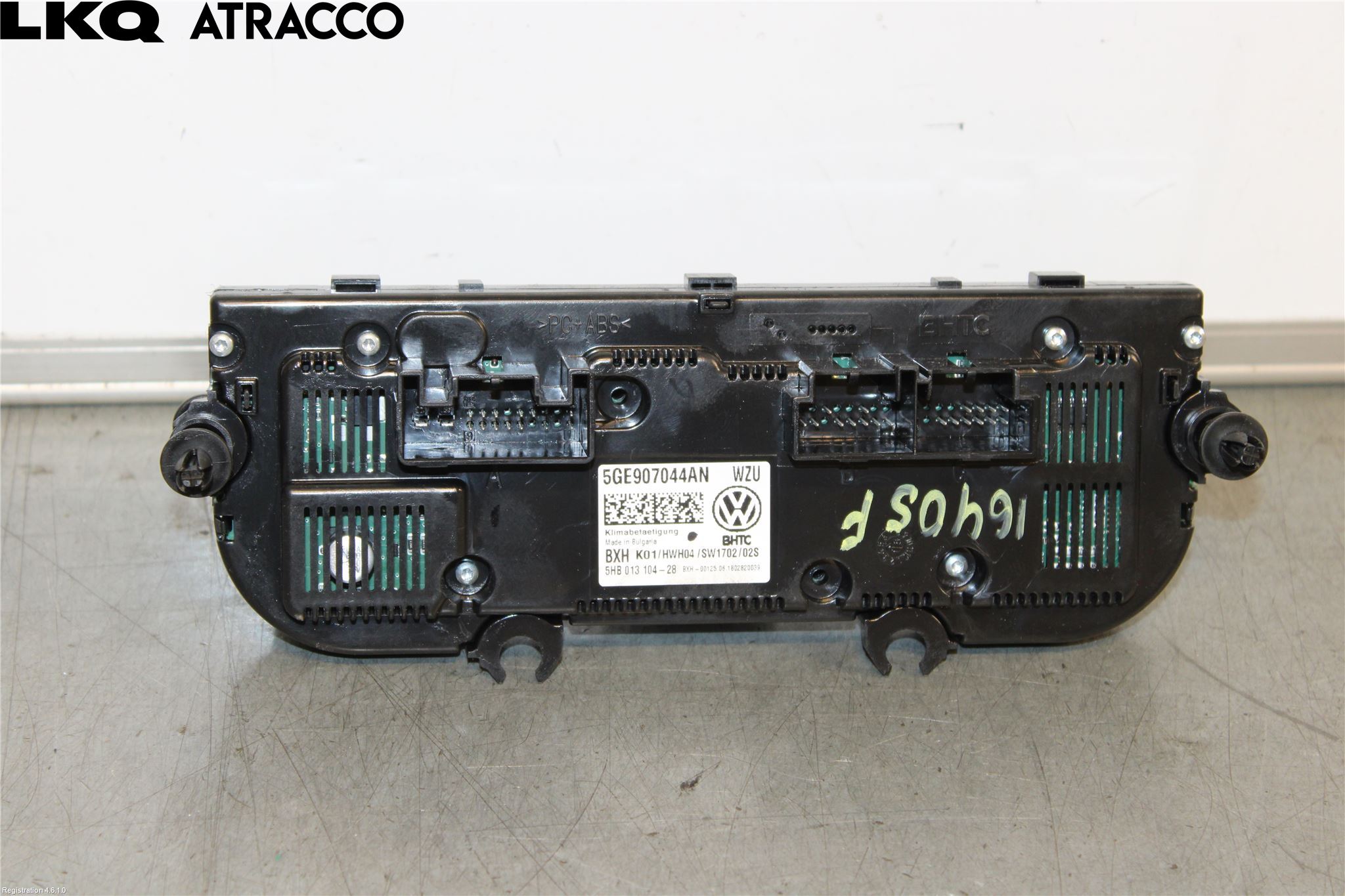 Volkswagen VW GOLF / E-GOLF VII 13-20 Ac Styrenhet Ac Manöveren