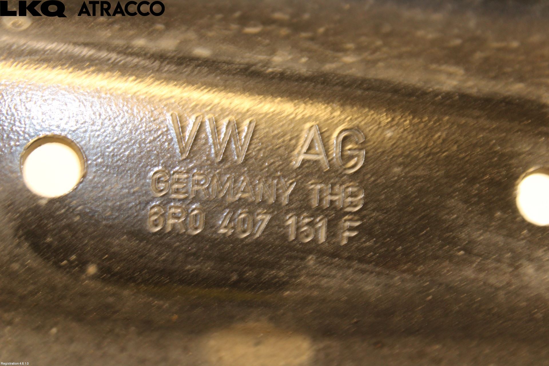Volkswagen VW POLO 10-17 Bärarm Fram Undre Vä