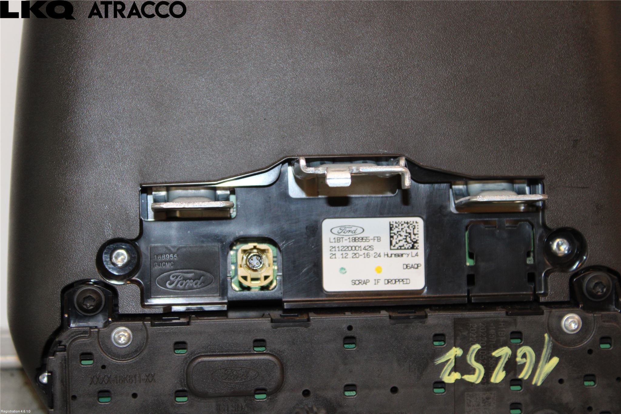 Ford TRANSIT/TOURNEO CUSTOM 13-24 Multifunktionsdisplay