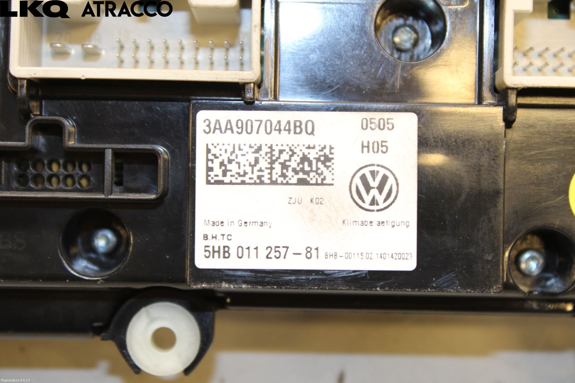Volkswagen VW PASSAT 11-14 Ac Styrenhet Ac Manöveren