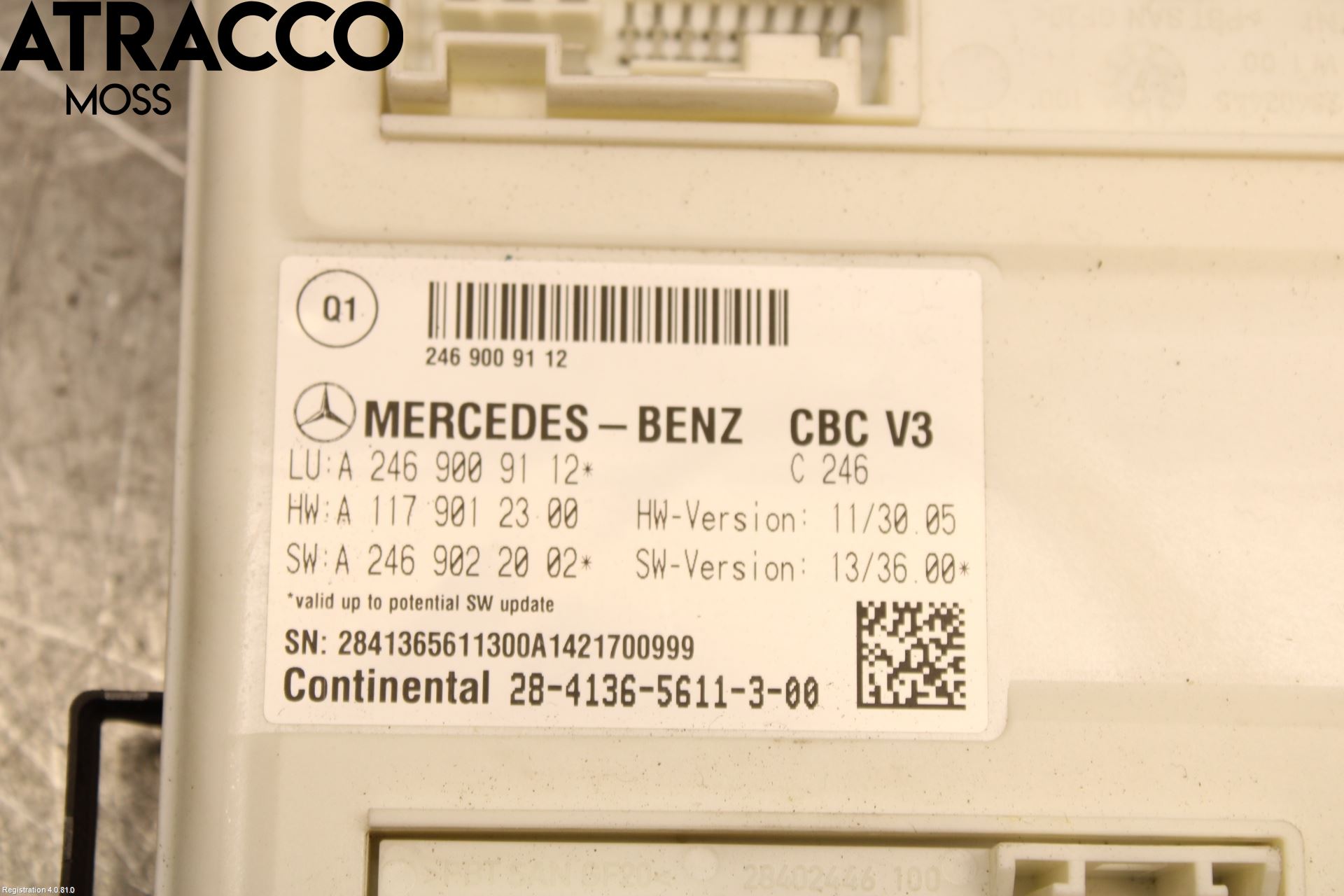Mercedes-Benz MB A-KLASS (W176) 13-18 Styrenhet Övrigt