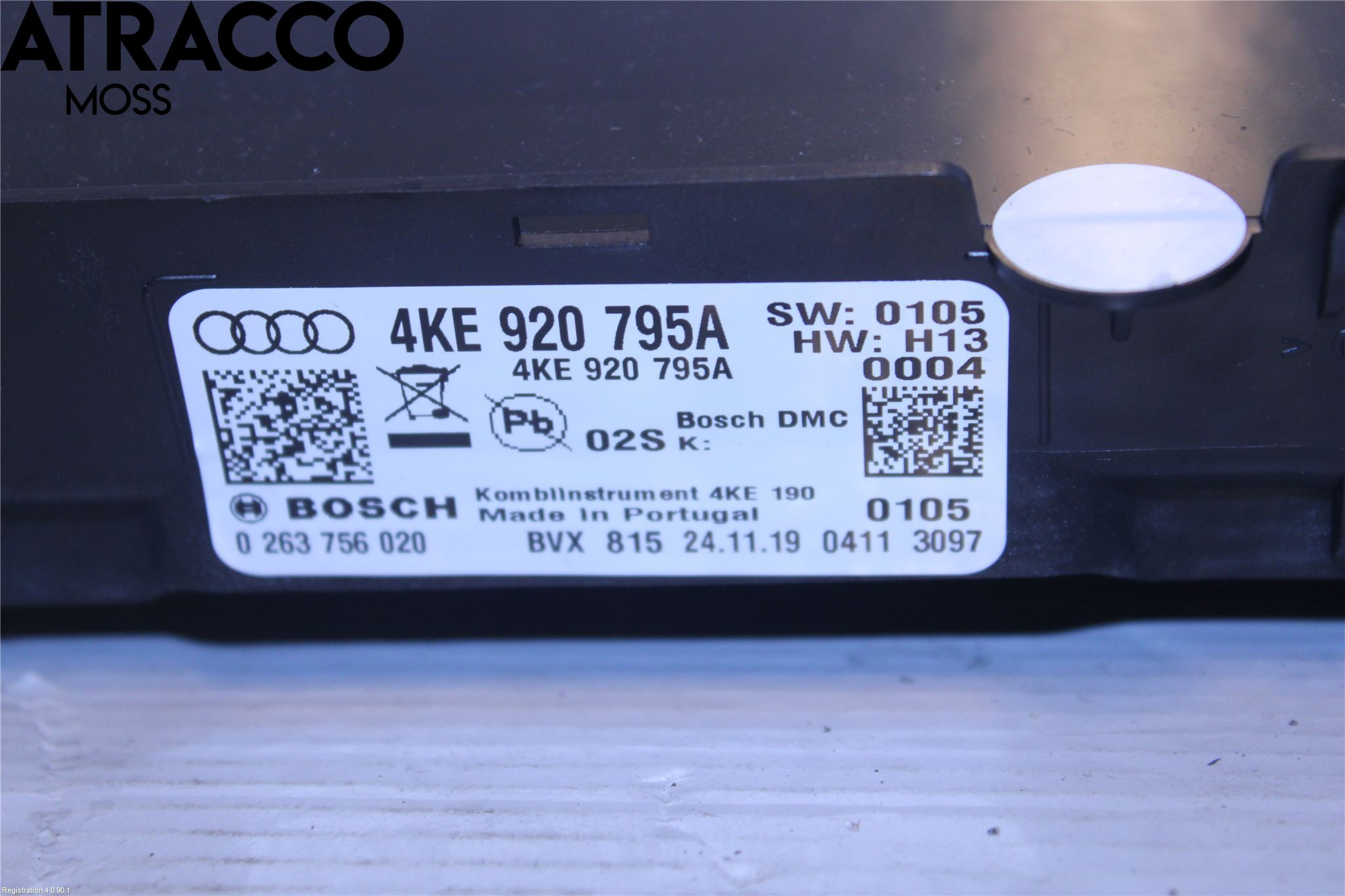 Audi E-TRON, S GE 19- Instrument Komb