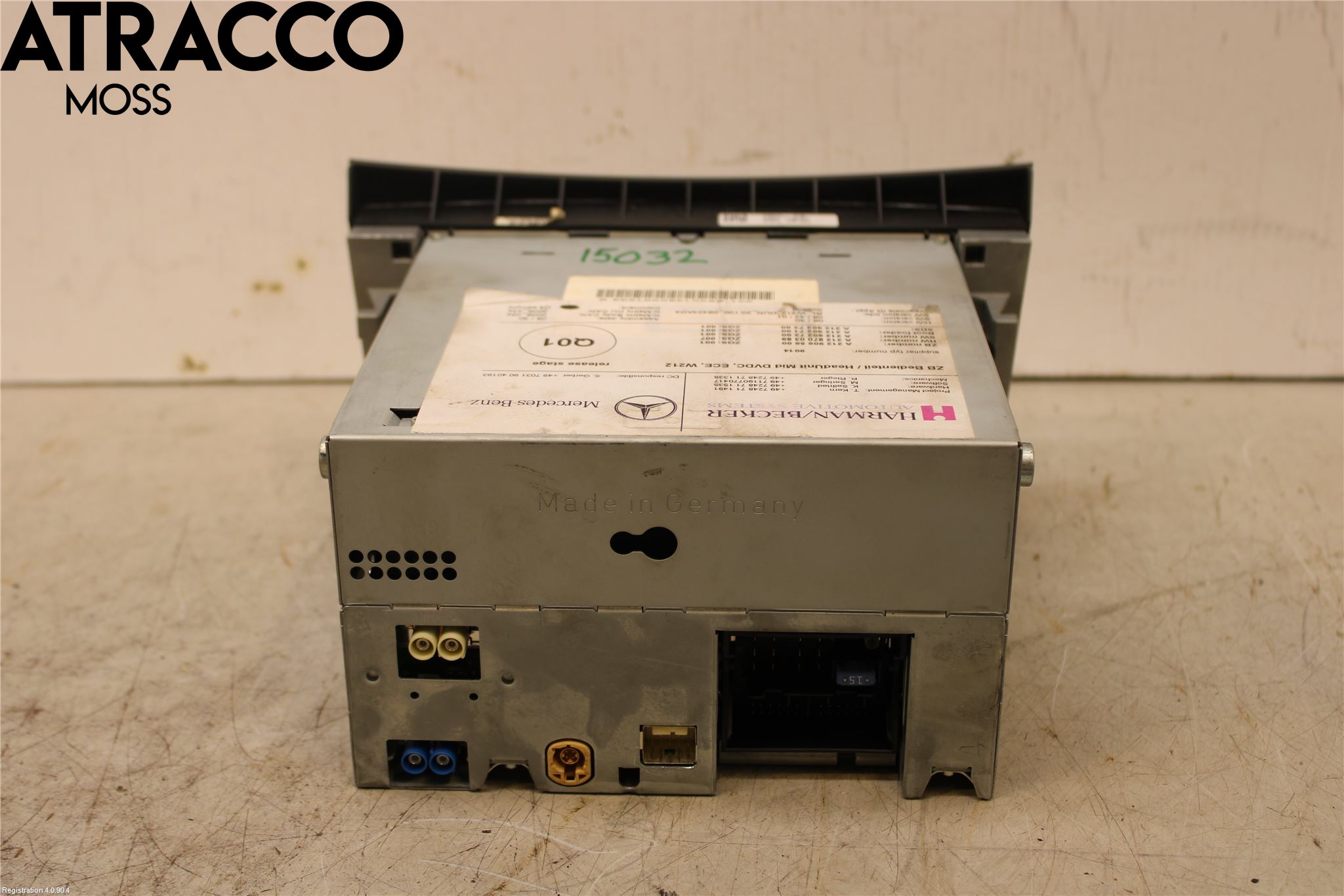 Mercedes-Benz MB E-KLASS (W212) 09-16 Cd Radio - Multimediapanel