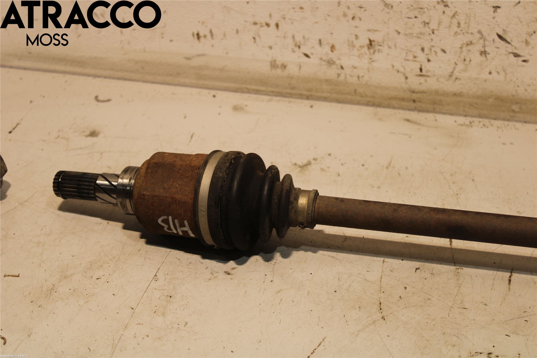 Nissan X-TRAIL 08-14 Drivaxel Bak Höger