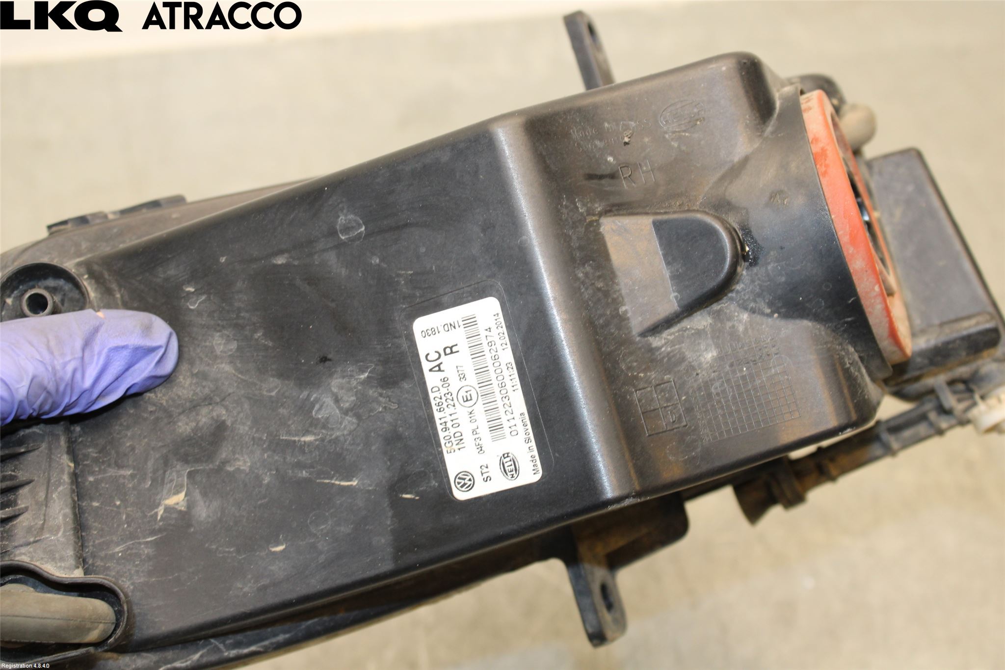 Volkswagen VW GOLF PLUS/CROSS GOLF 04-14 Dimljus-Varselljus Fram