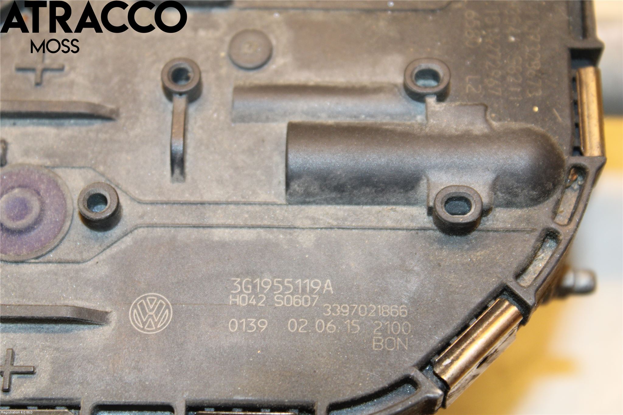 Volkswagen VW PASSAT 15-19 Torkarmotor Vindruta