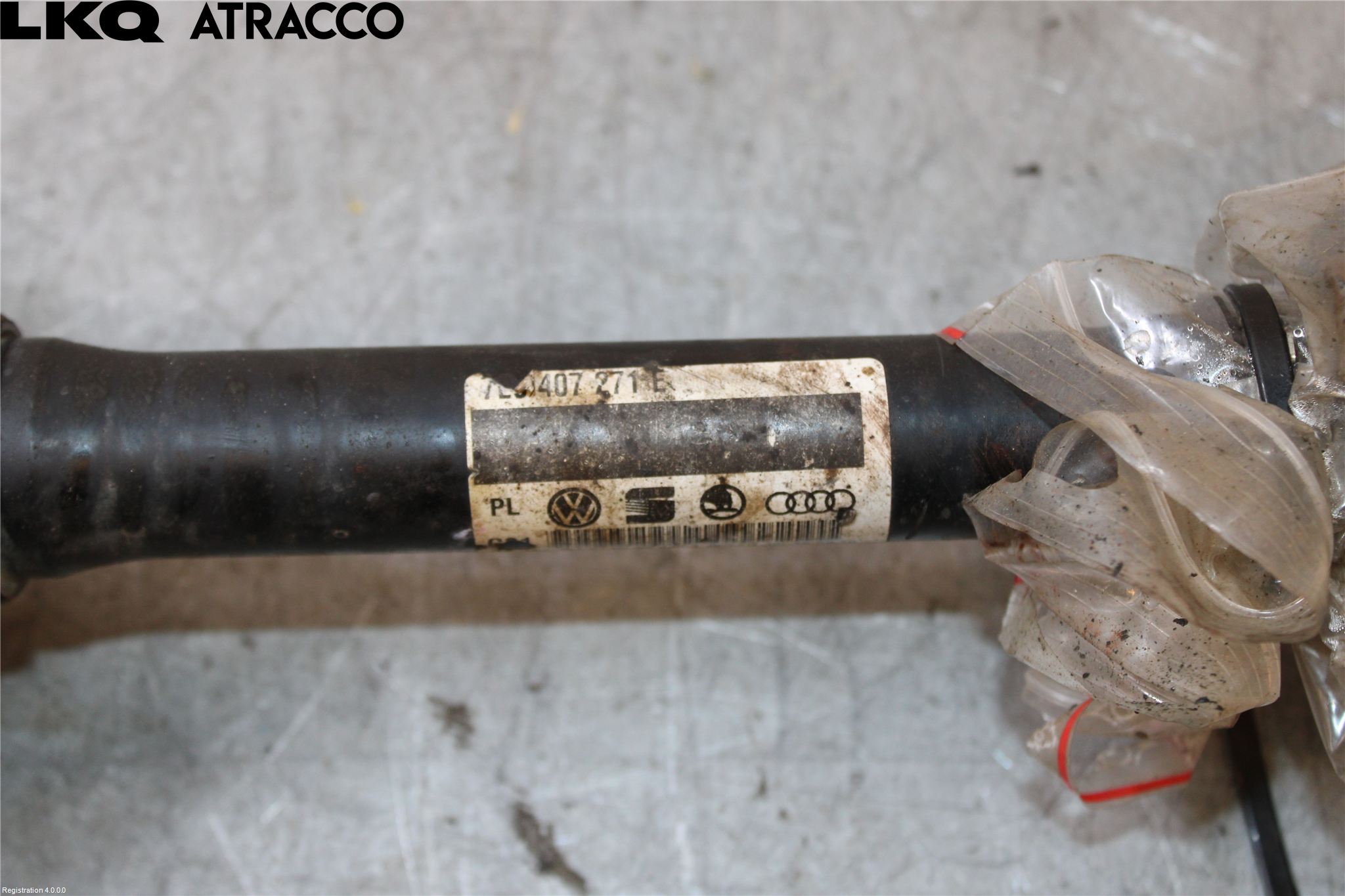 Volkswagen VW TRANSP/CARAVELLE (T5) 04-15 Drivaxel Fram Vänster