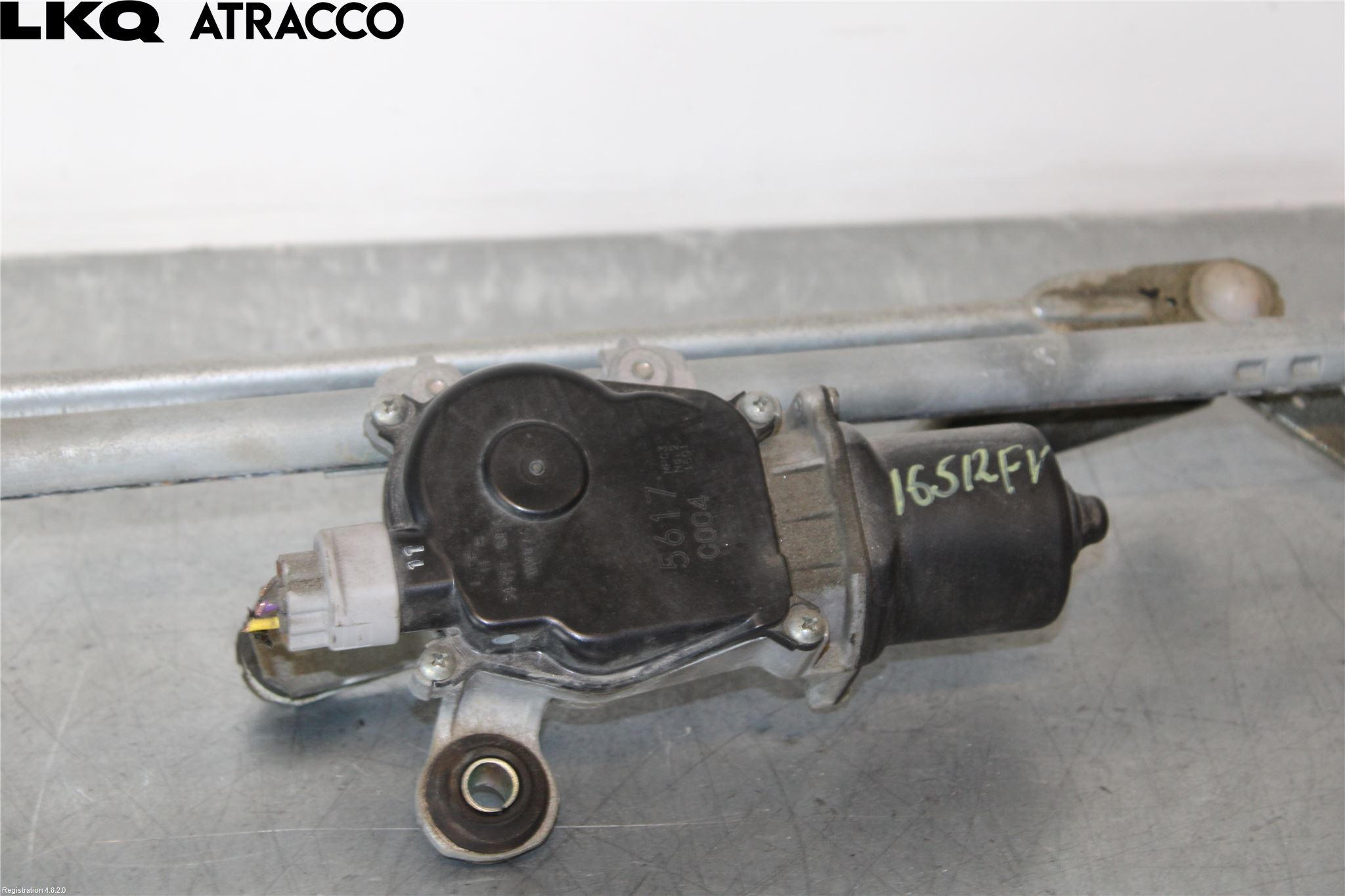Nissan QASHQAI 14-17 Torkarmotor Vindruta