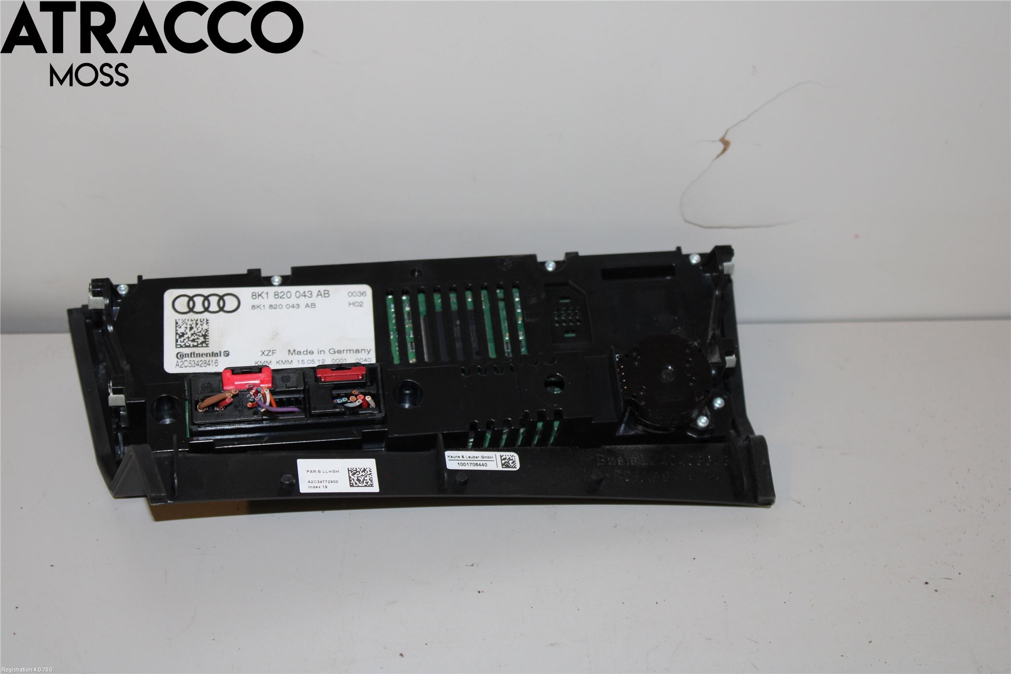 Audi A4/S4 08-11 Ac Styrenhet Ac Manöveren