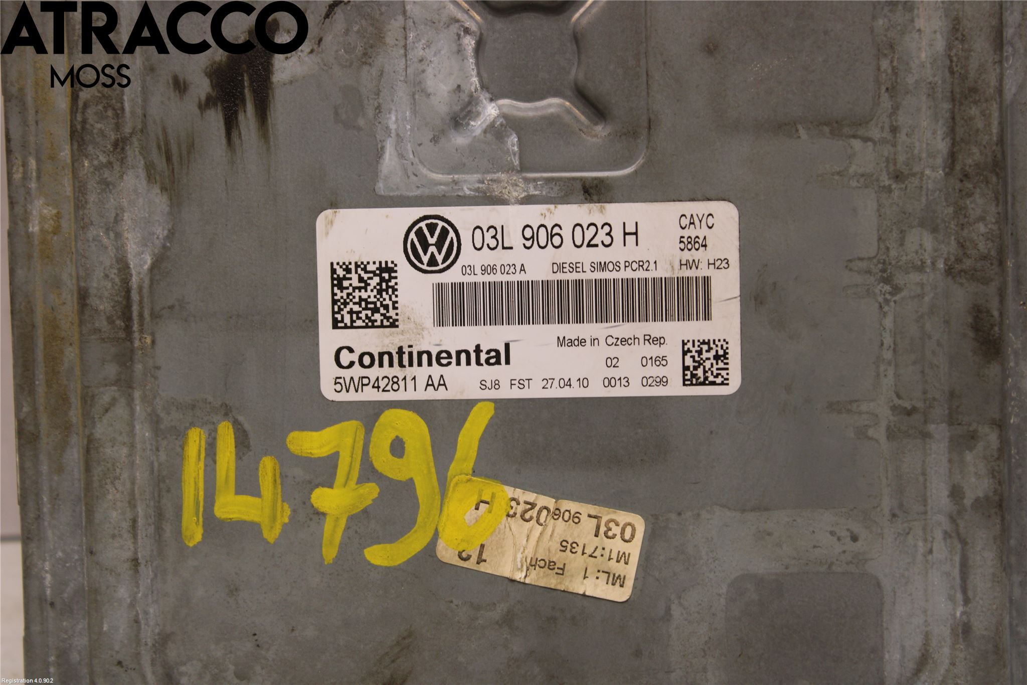 Volkswagen VW GOLF VI 09-13 Styrenhet Insprut Bensin