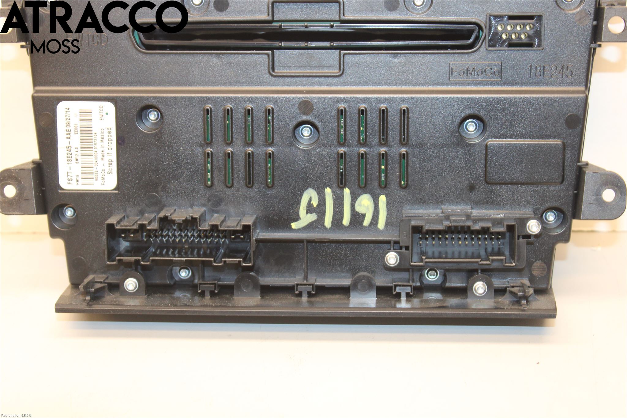 Ford MONDEO 15-22 Ac Styrenhet Ac Manöveren