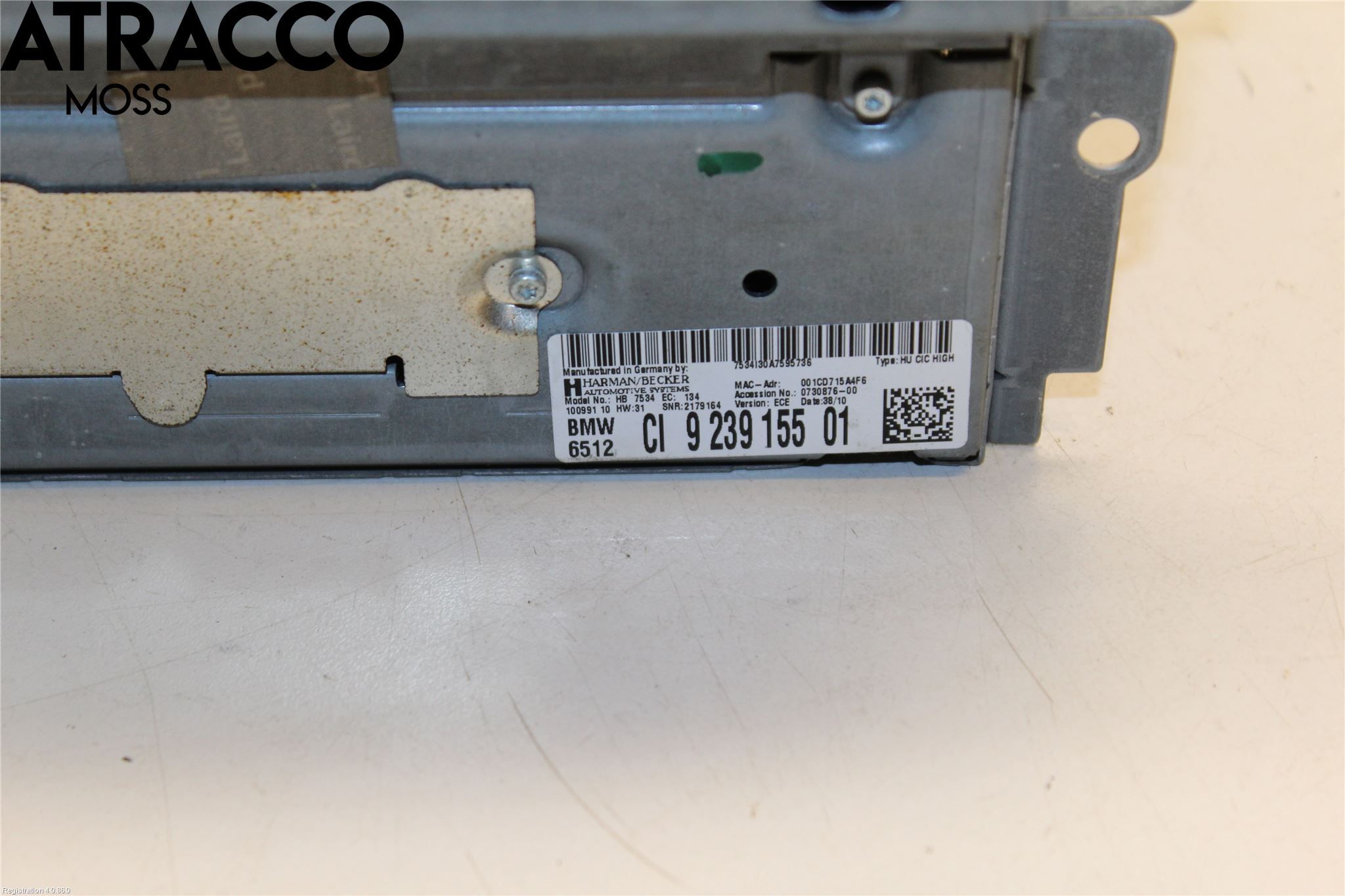 BMW 5 F10/F11/F18 09-17 Radio