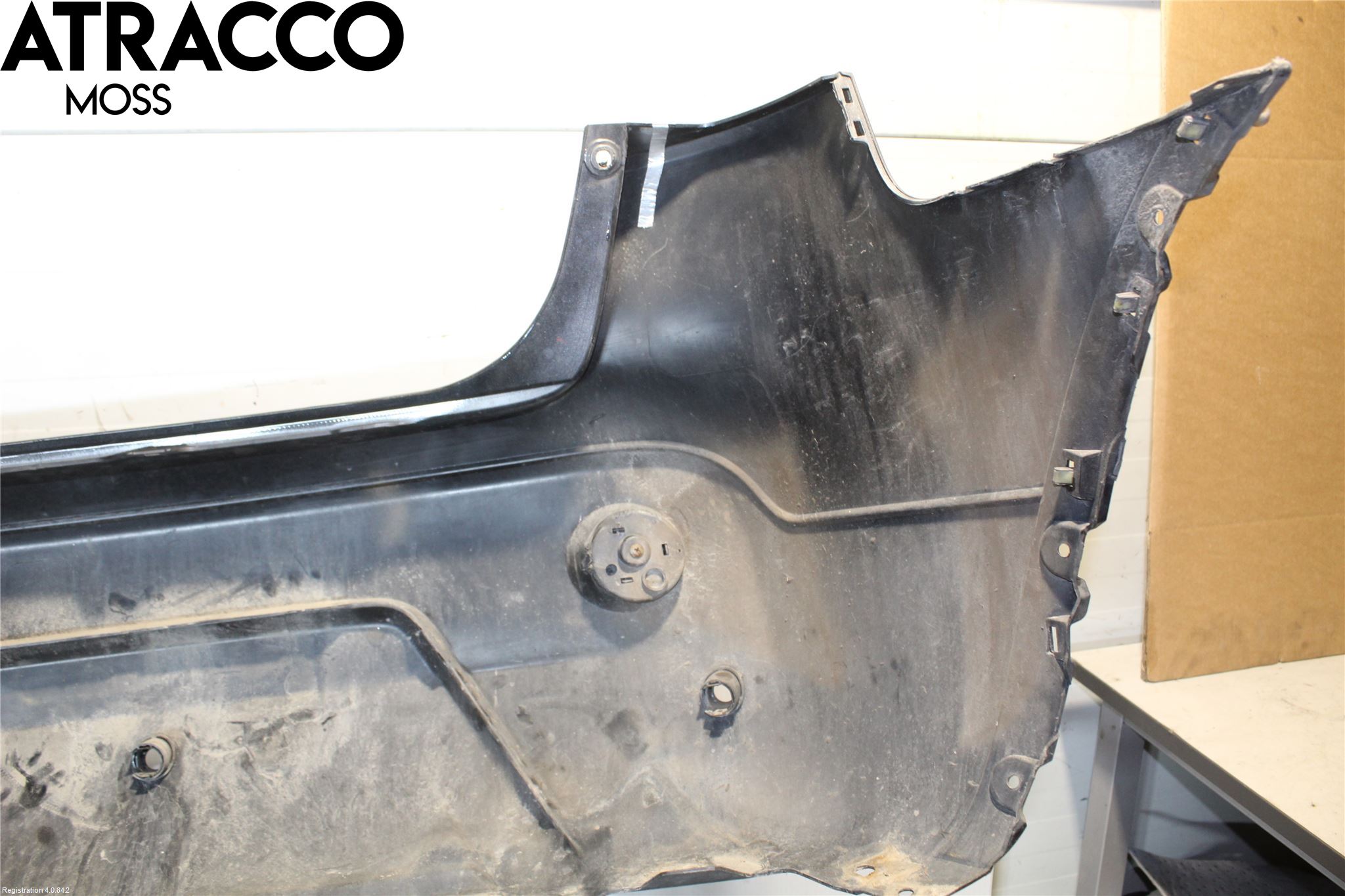 Nissan QASHQAI 10-14 Stötfångarbeklädnad Bak