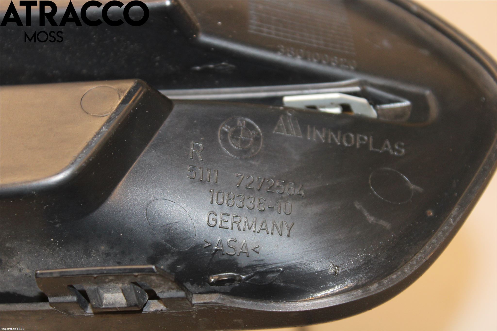 BMW 1 F20/F21 11-19 Dimljussarg Fram