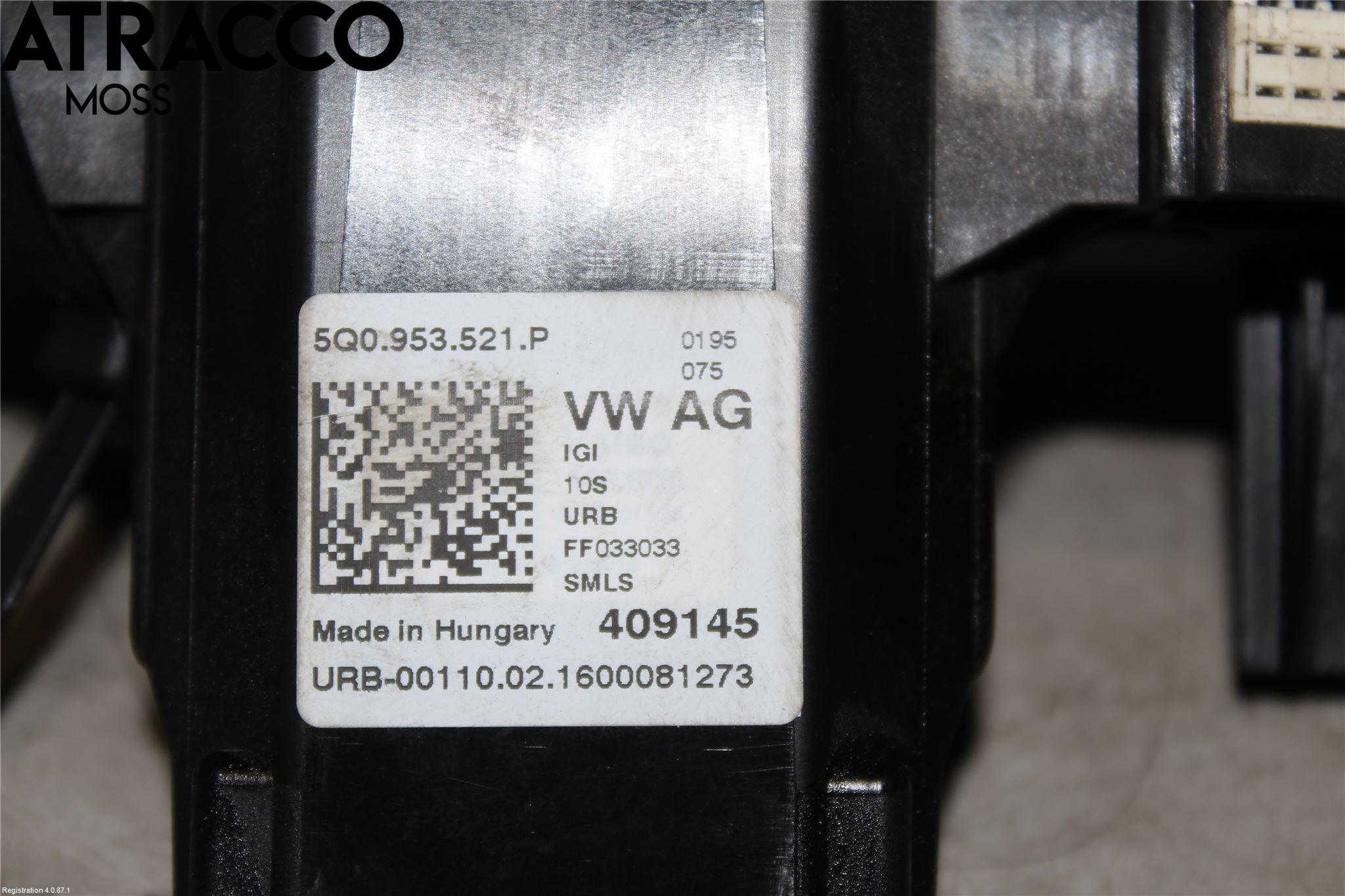Volkswagen VW GOLF / E-GOLF VII 13-20 Spakcentral