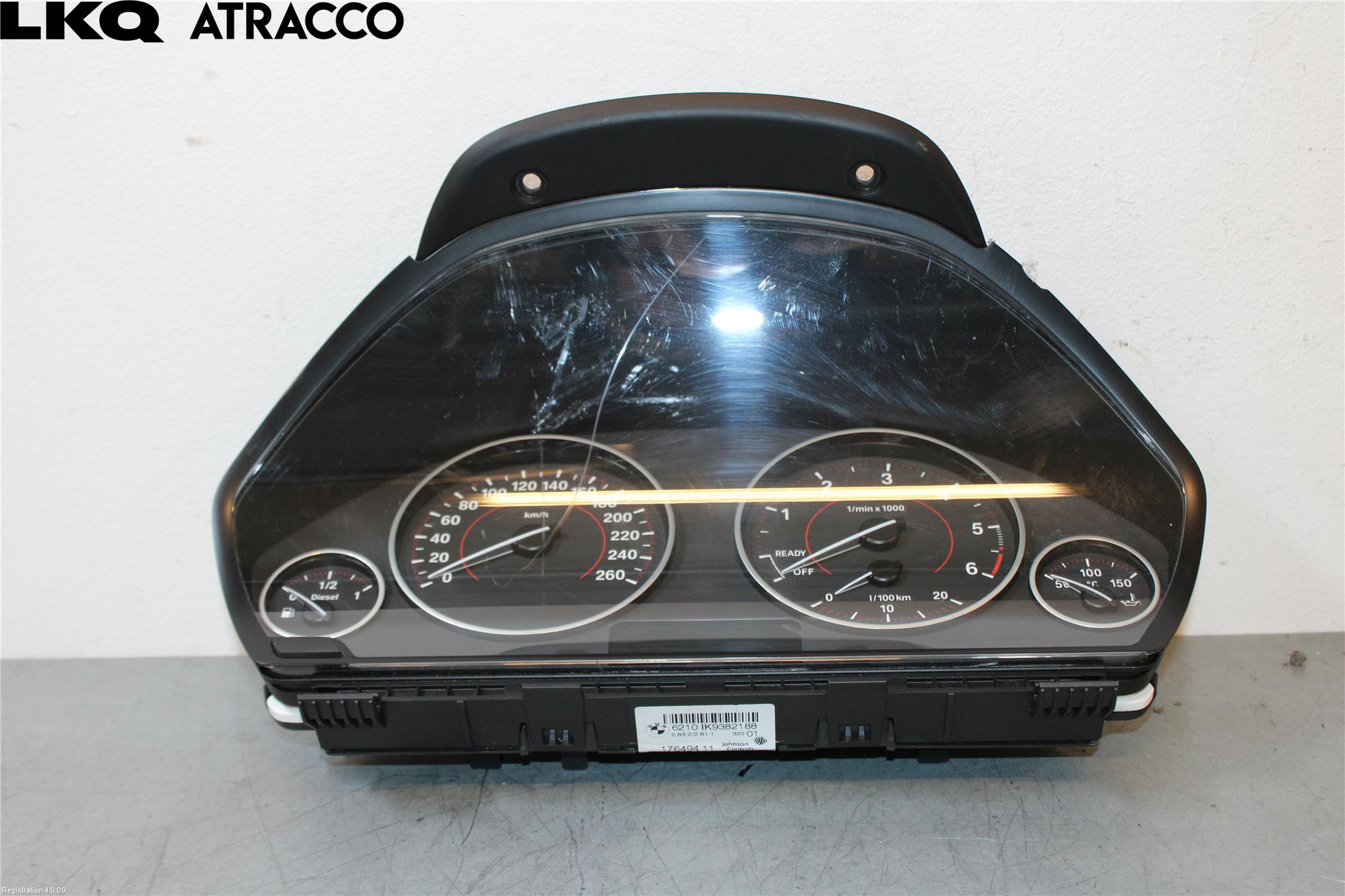 BMW 3 F30/F31/F80 12-19 Instrument Komb