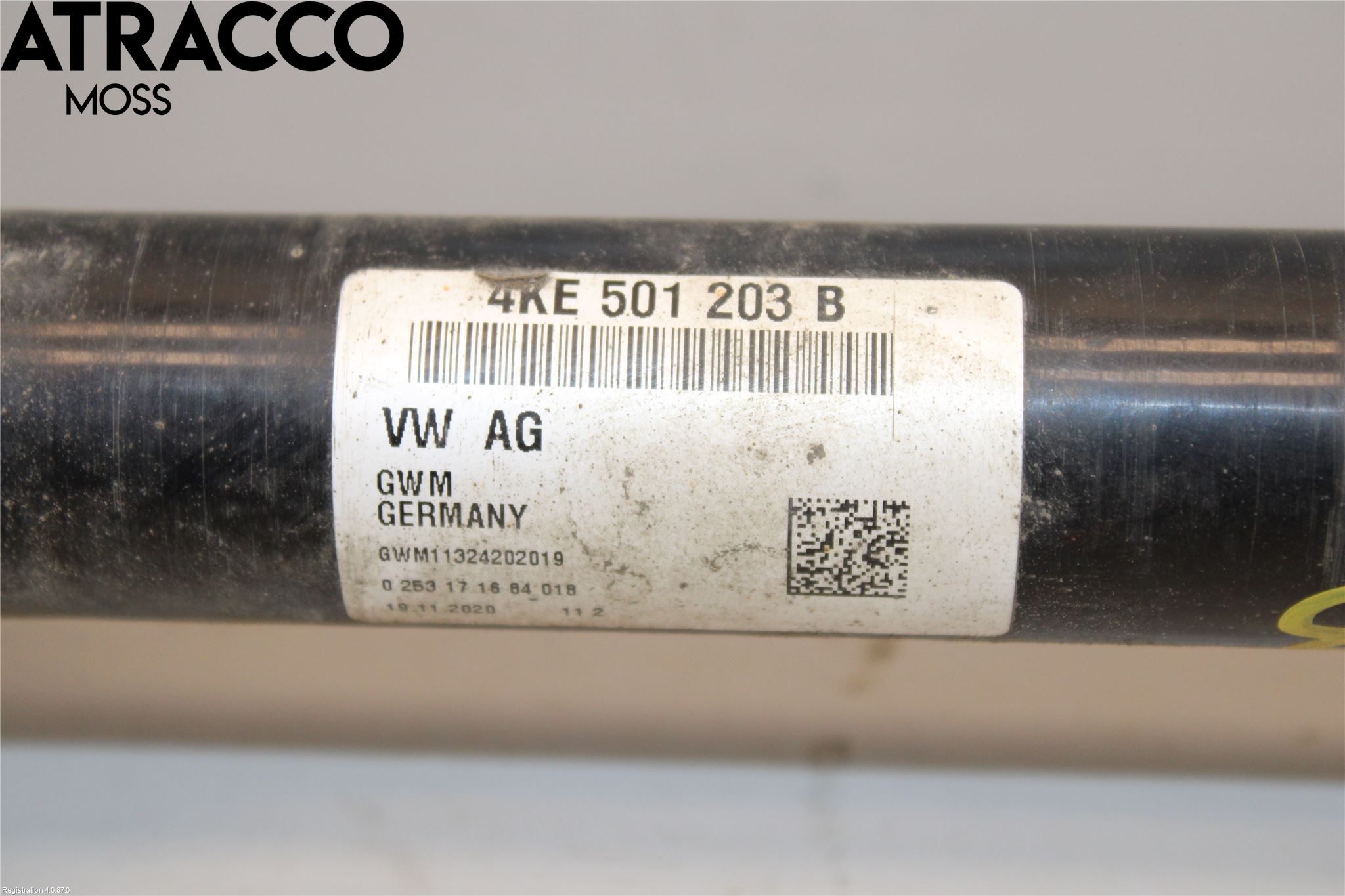 Audi E-TRON, S GE 19- Drivaxel Bak Vänster