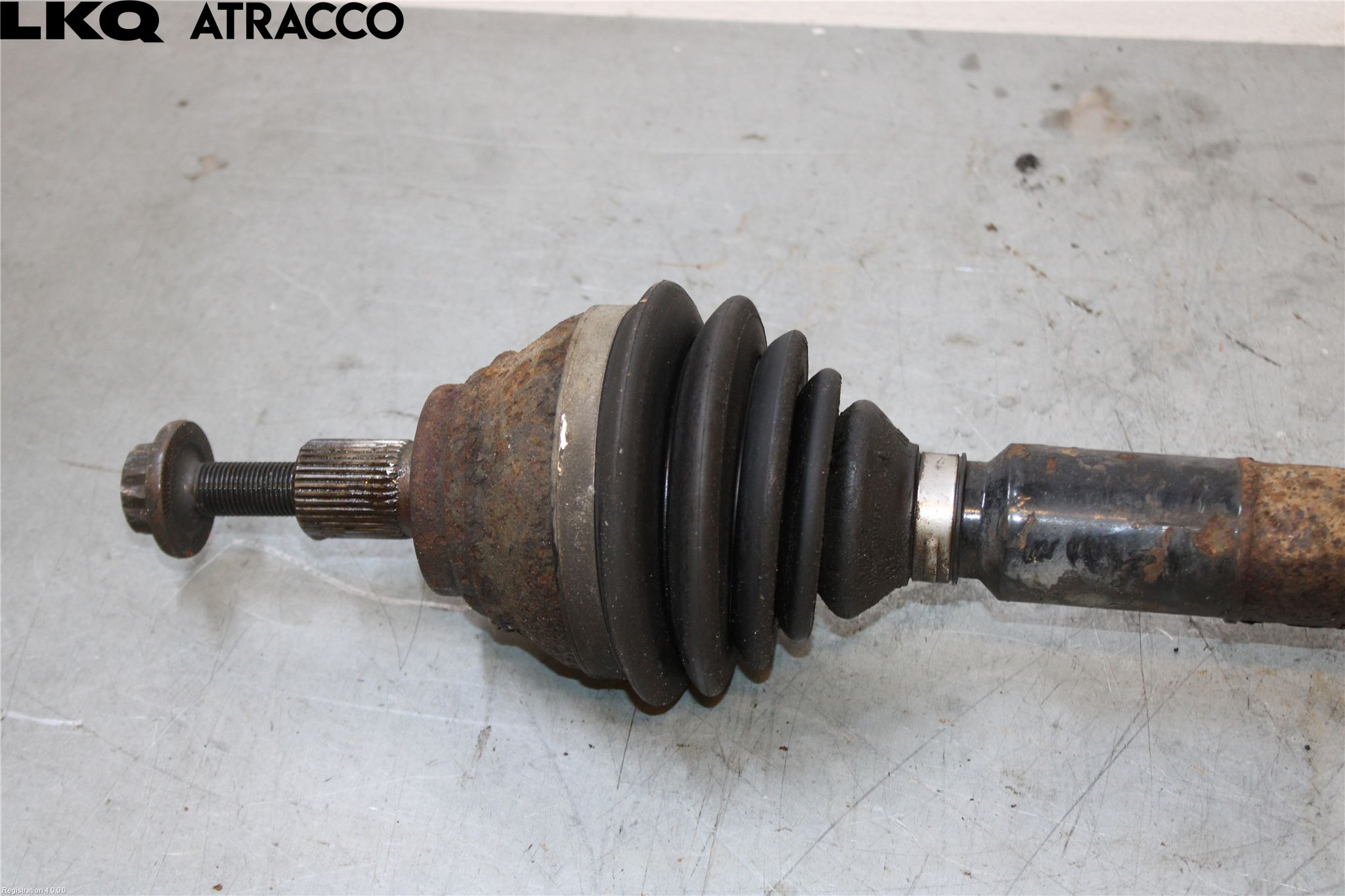 Volkswagen VW GOLF VI 09-13 Drivaxel Fram Höger