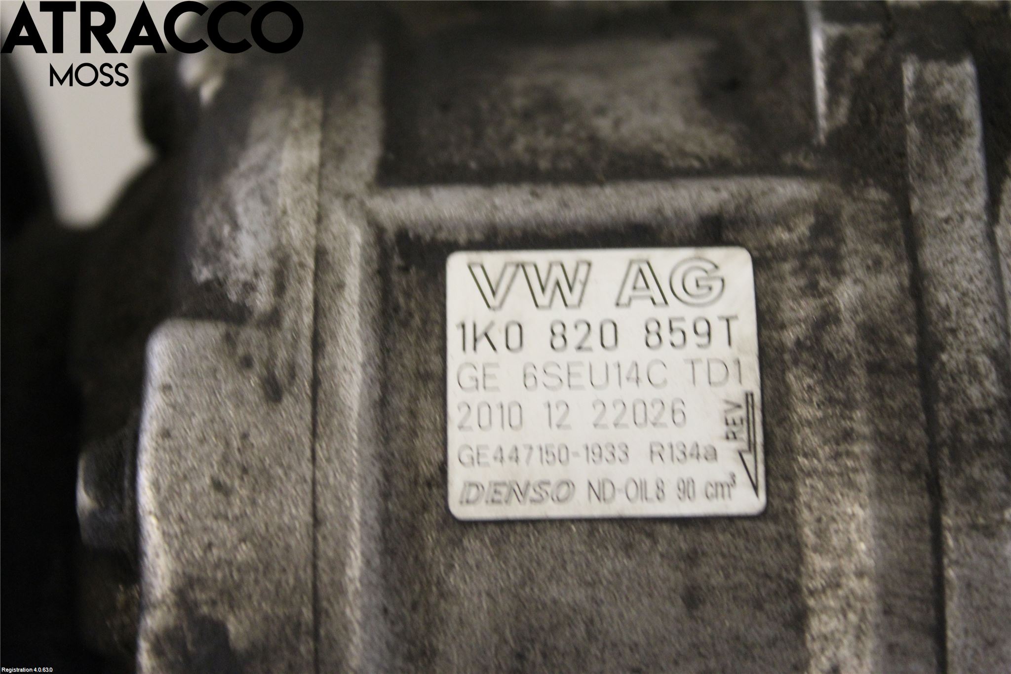 Volkswagen VW GOLF VI 09-13 Ac Kompressor