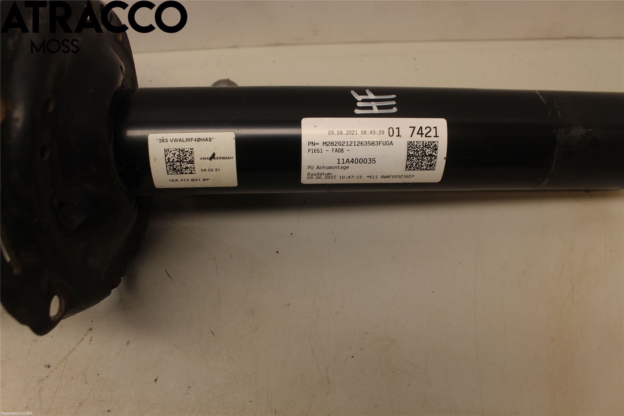 Volkswagen VW ID.4 21- Fjäderben Fram Höger