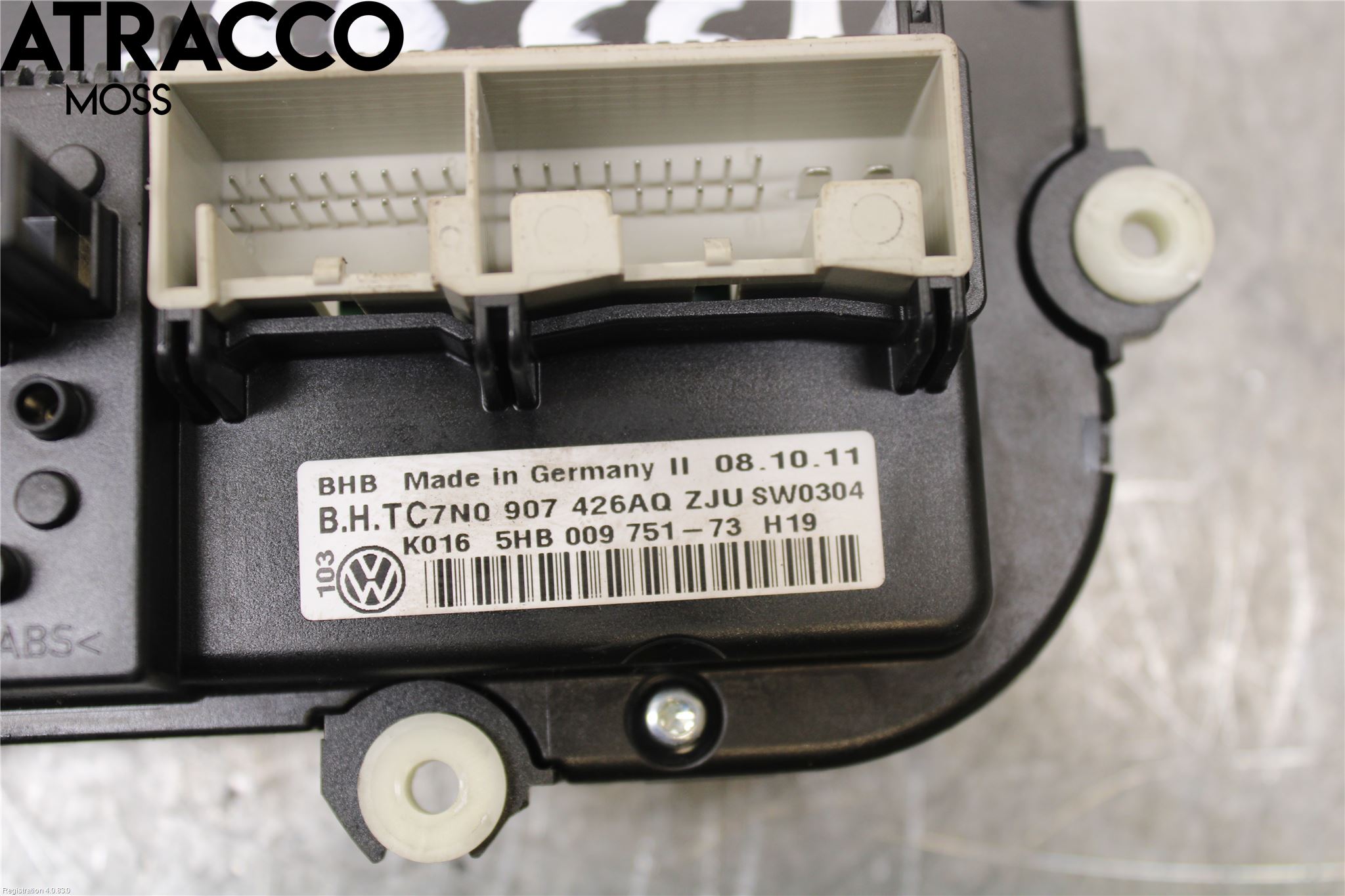Volkswagen VW CADDY 11-15 Ac Styrenhet Ac Manöveren