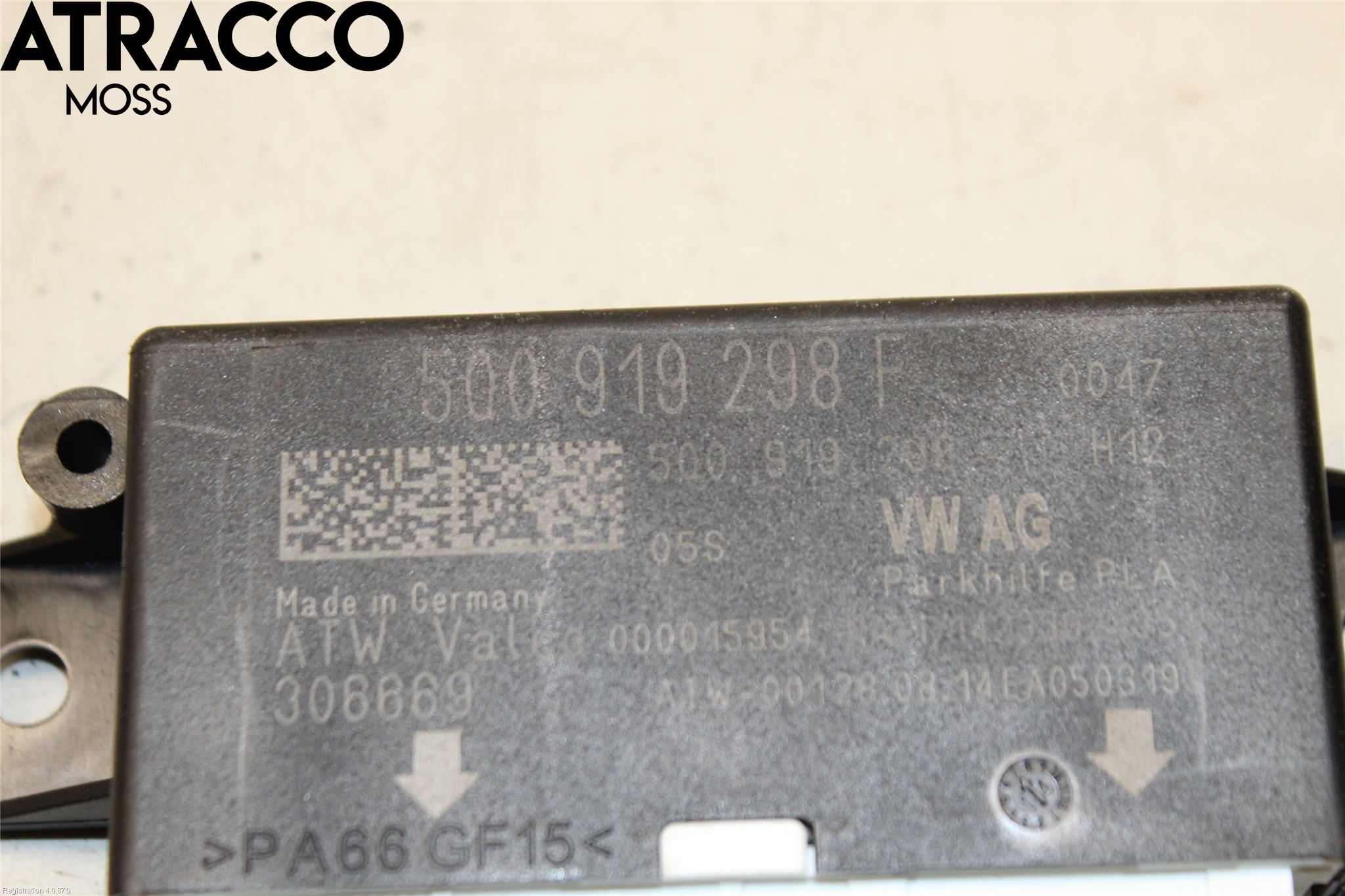 Volkswagen VW GOLF / E-GOLF VII 13-20 Styrenhet Parkeringshjälp
