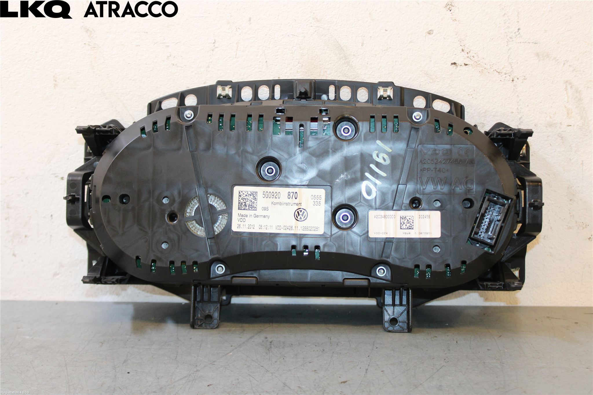 Volkswagen VW GOLF / E-GOLF VII 13-20 Instrument Hast