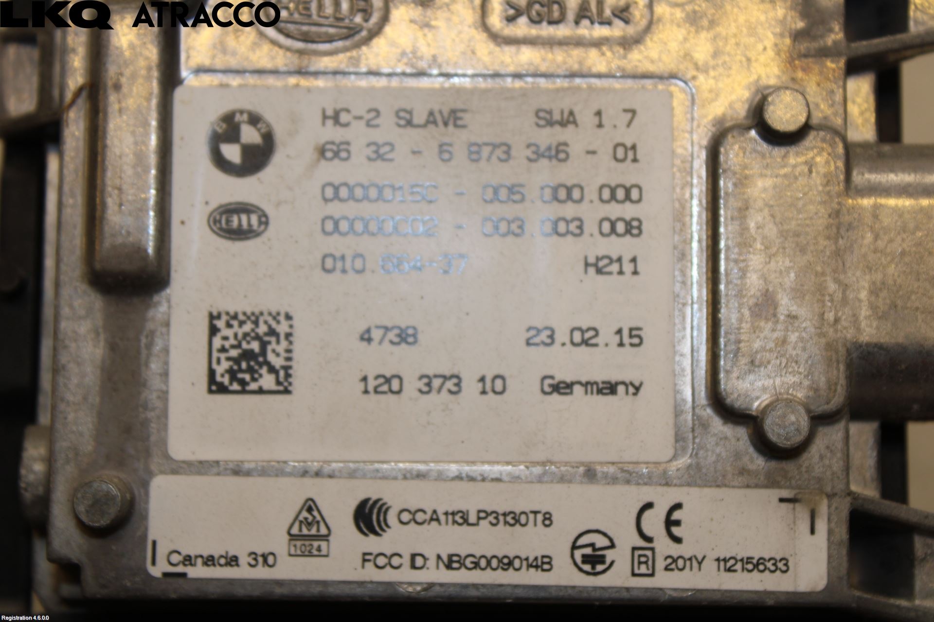 BMW 3 E90/91 SED/TOU 05-12 Sensor Aktivt Kollisionsskydd