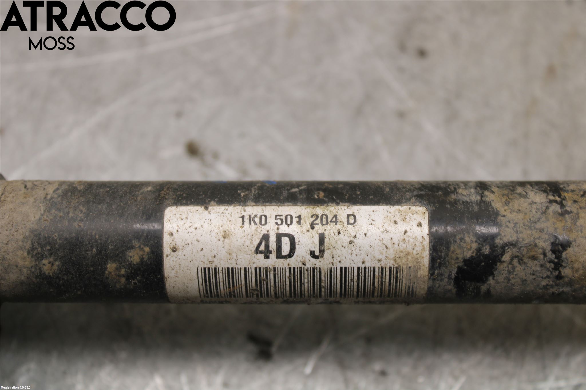 Volkswagen VW PASSAT 11-14 Drivaxel Bak Höger