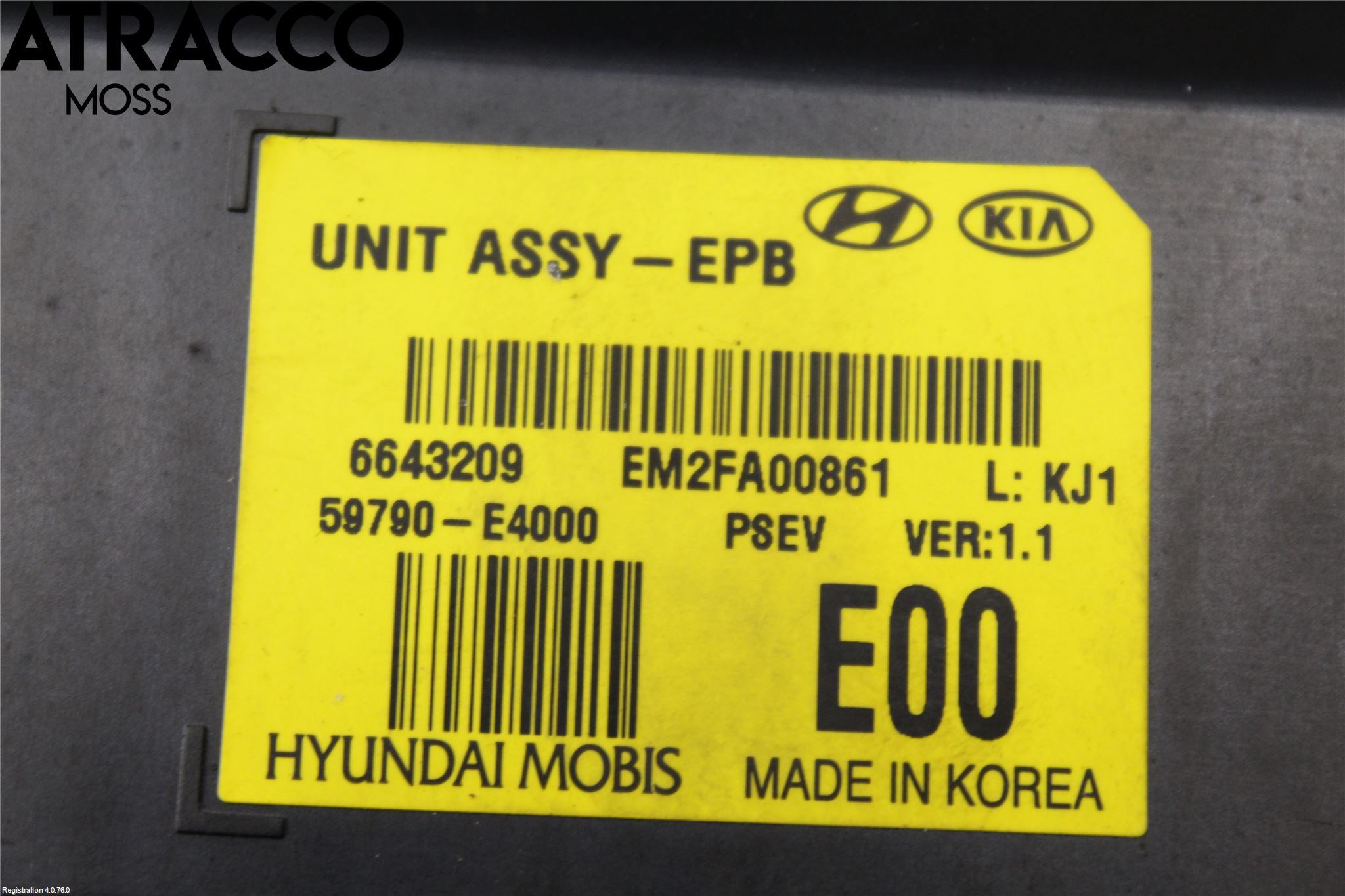 Kia SOUL 09- Styrenhet Parkbroms Epb
