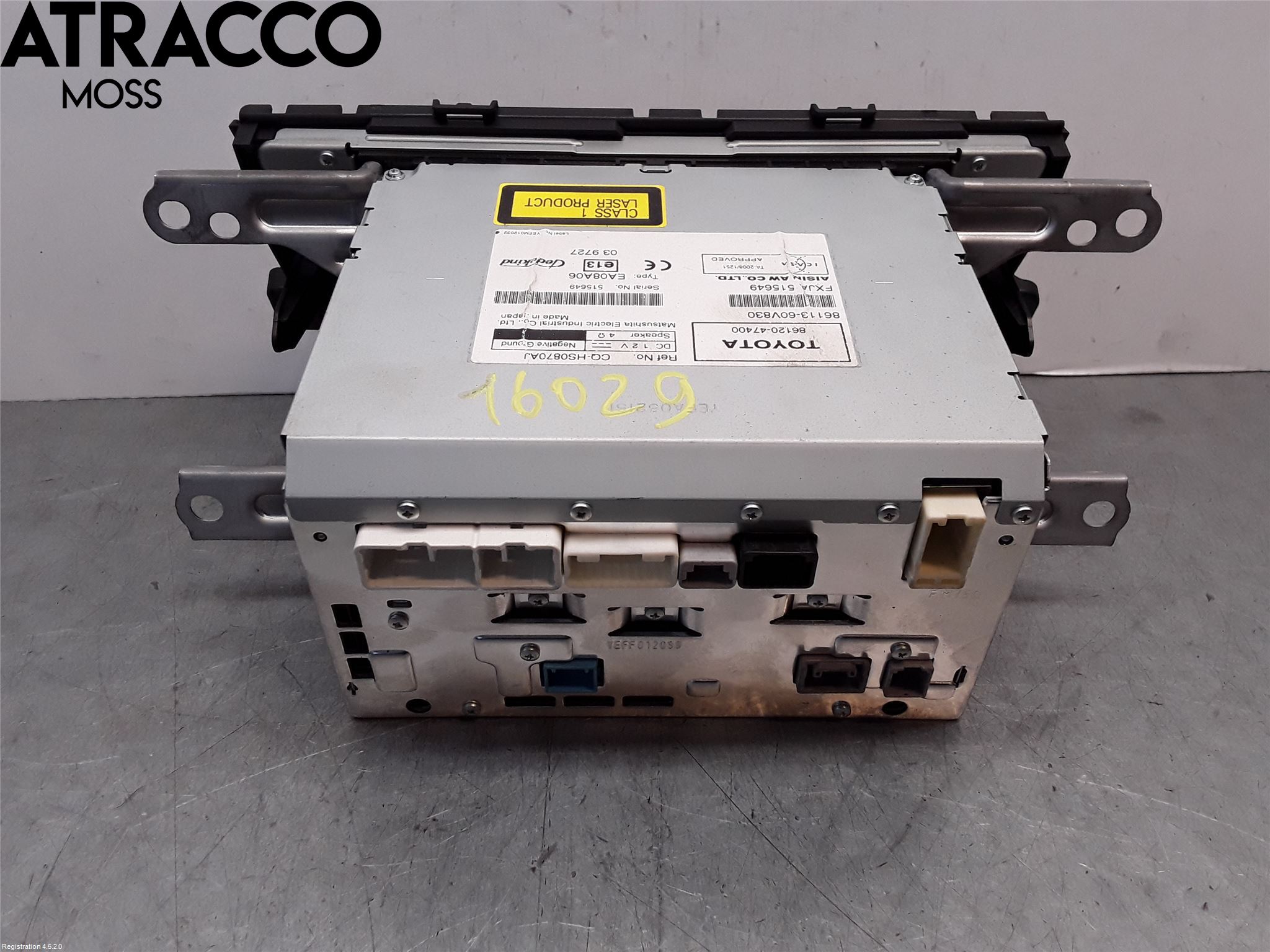 Toyota PRIUS ZVW30 09-20 Radio