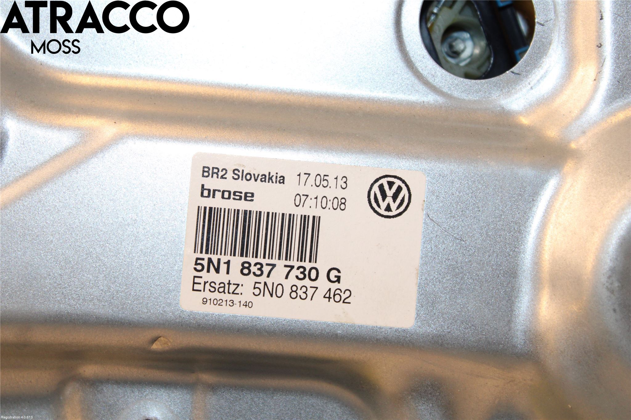 Volkswagen VW TIGUAN 07-16 Fönsterhiss El Kompl