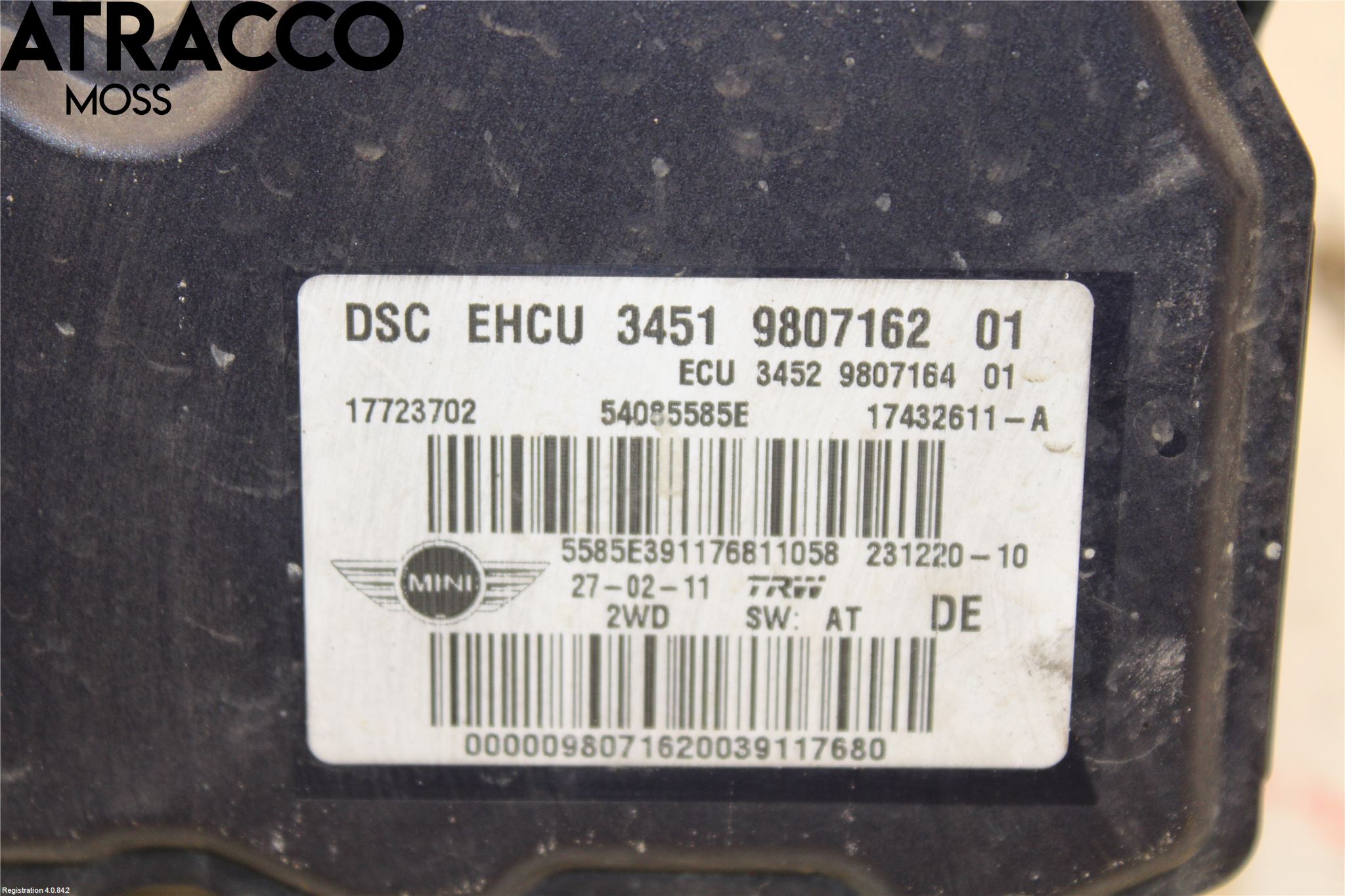 Mini COUPE R56 05-14 Abs Hydraulaggregat