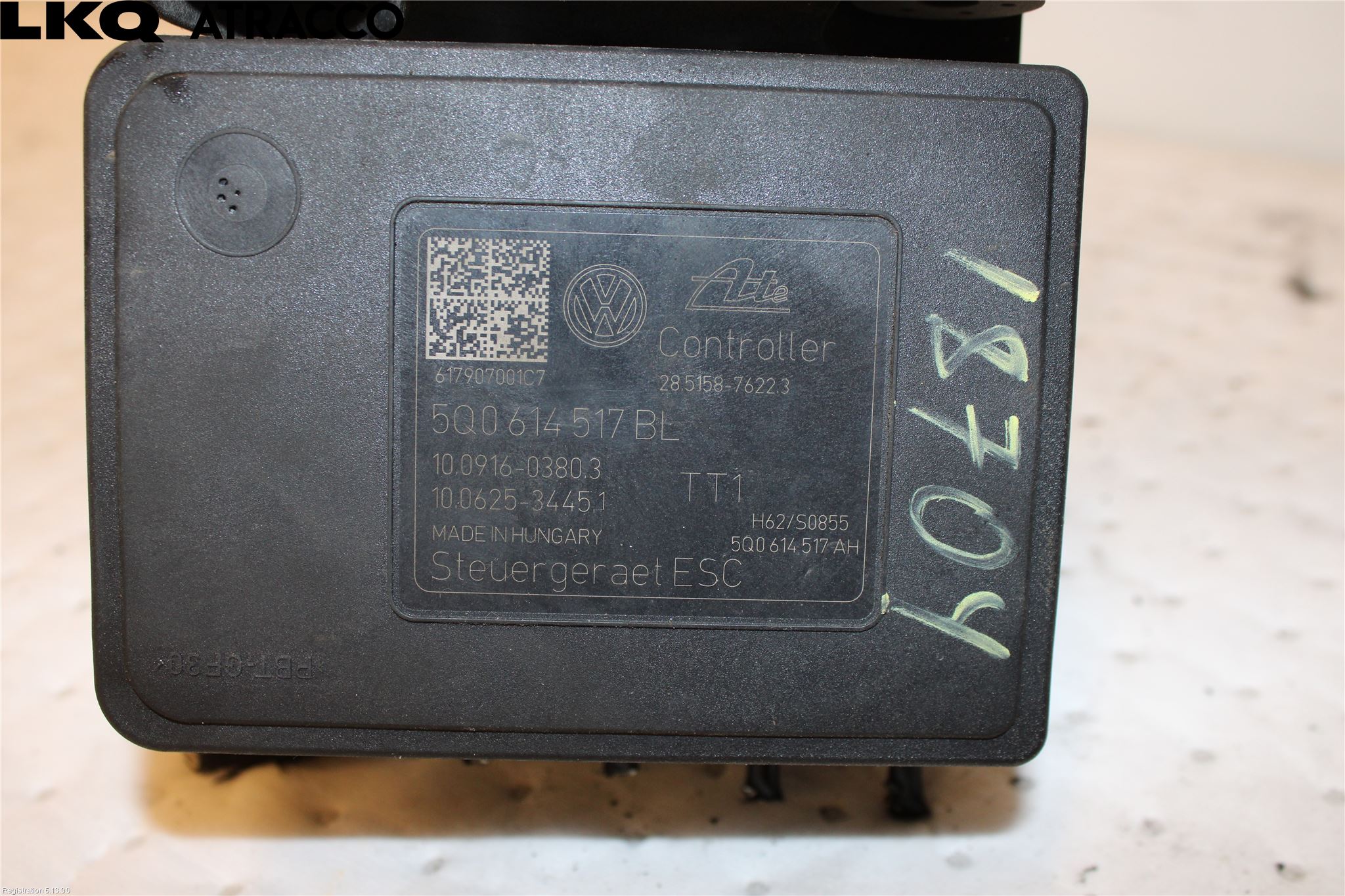 Volkswagen VW PASSAT 15-19 Abs Hydraulaggregat
