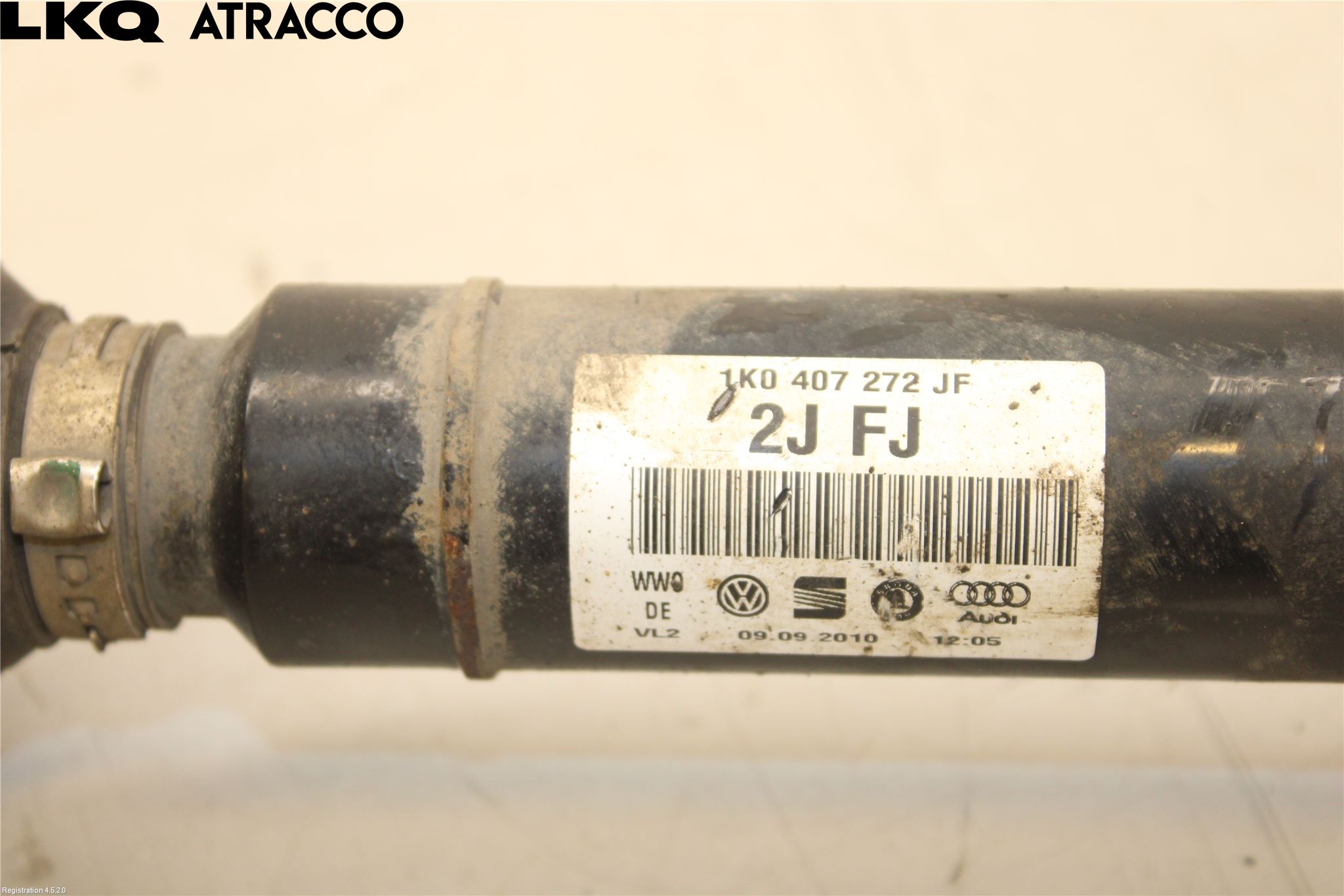 Audi A3/S3 05-13 Drivaxel Fram Höger