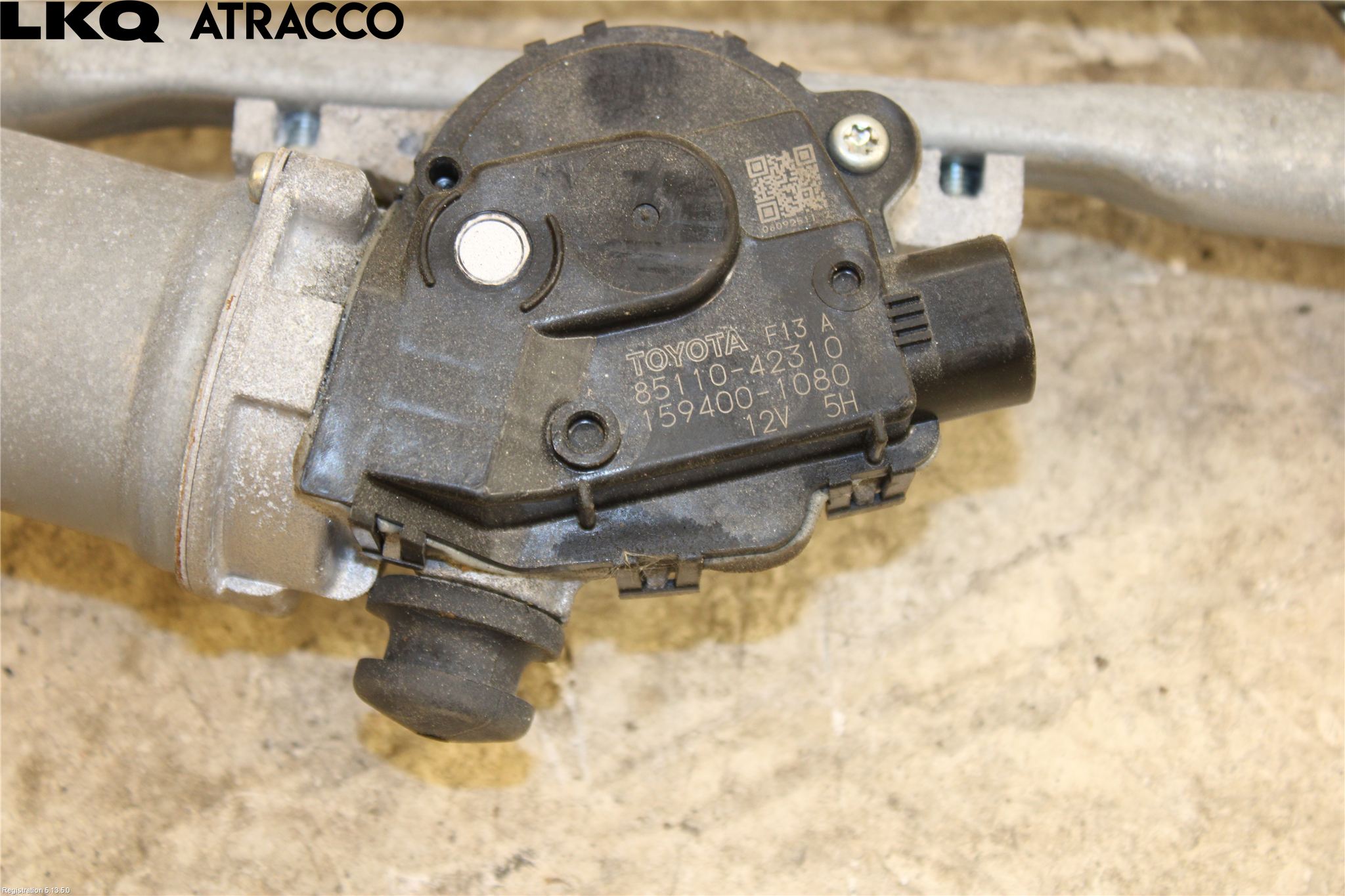 Toyota bZ4X EA10 22- Torkarmekanism Vindruta