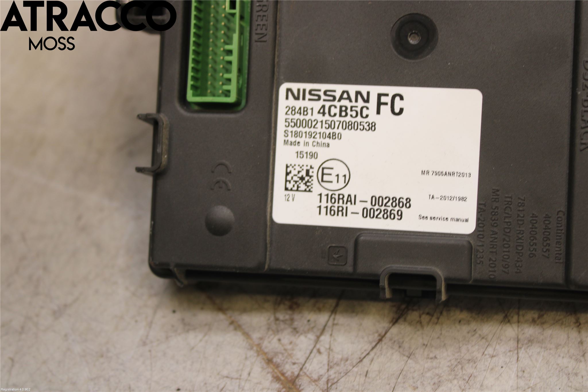 Nissan X-TRAIL 14-21 Styrenhet Övrigt